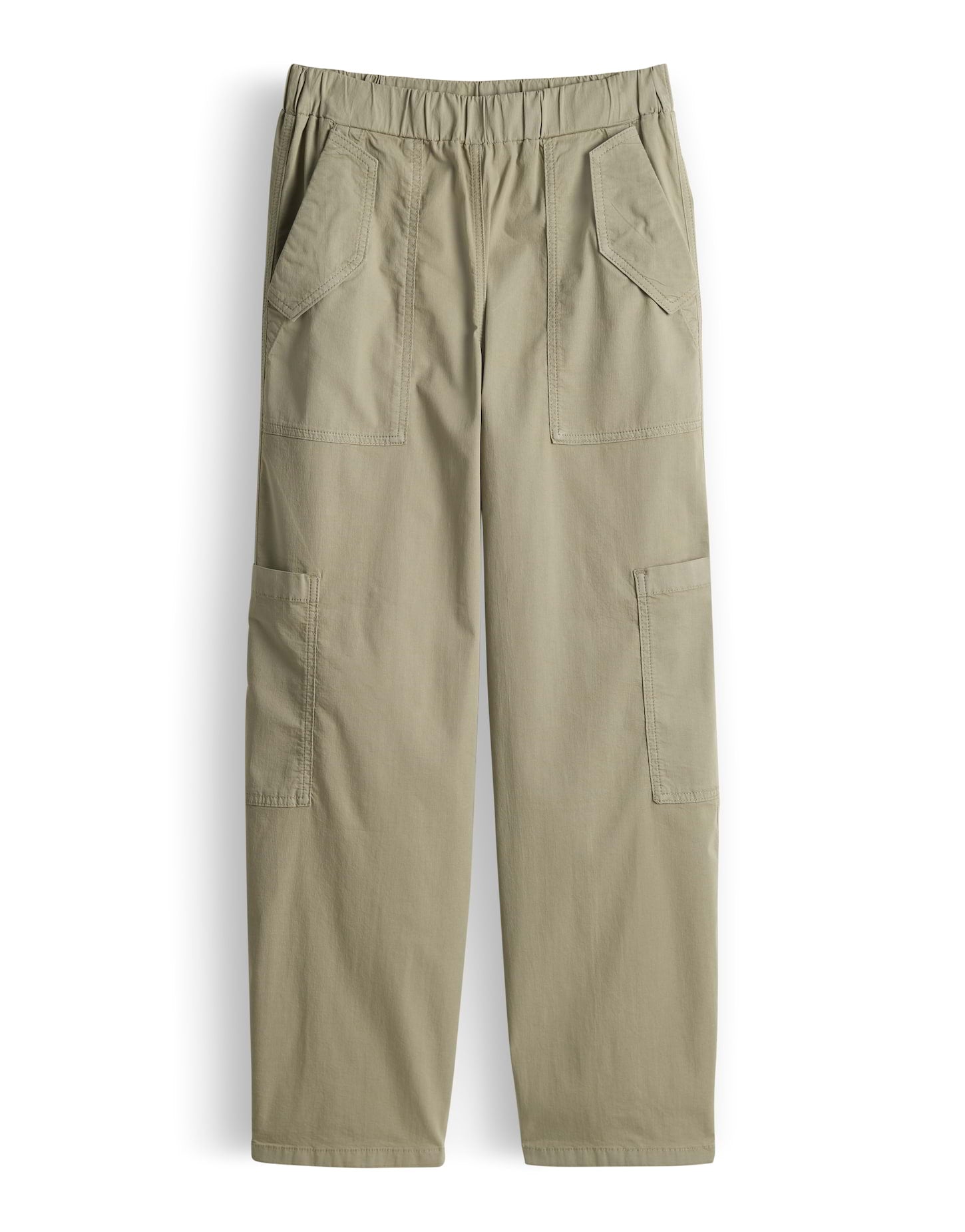Opus Pants Damen Hosen  Pale Oliv