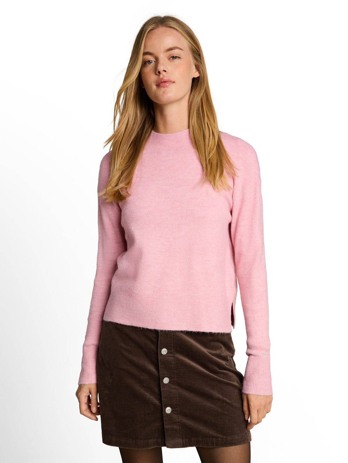 Tom Tailor denim Damen Pullover Pink Melange