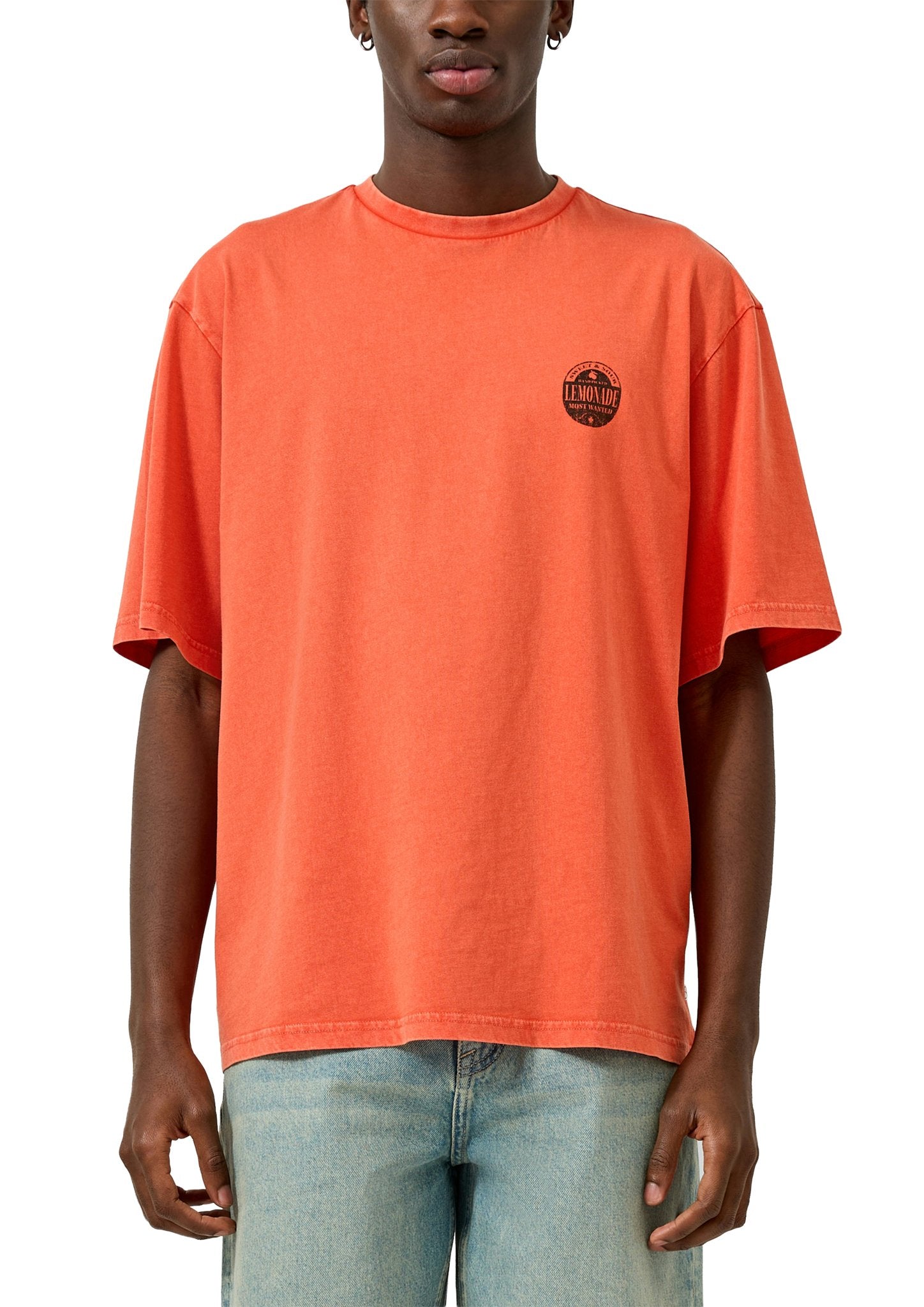 QS by S.Oliver Herren T-Shirts kurz Red