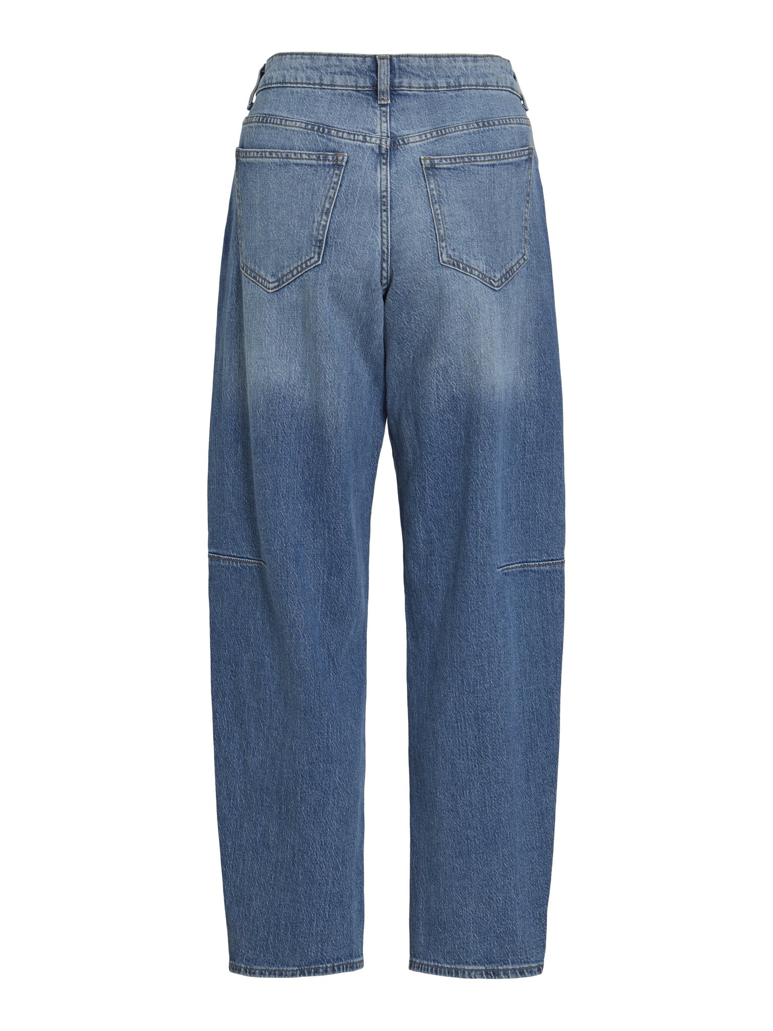 Vila Damen Jeans Medium Blue Den