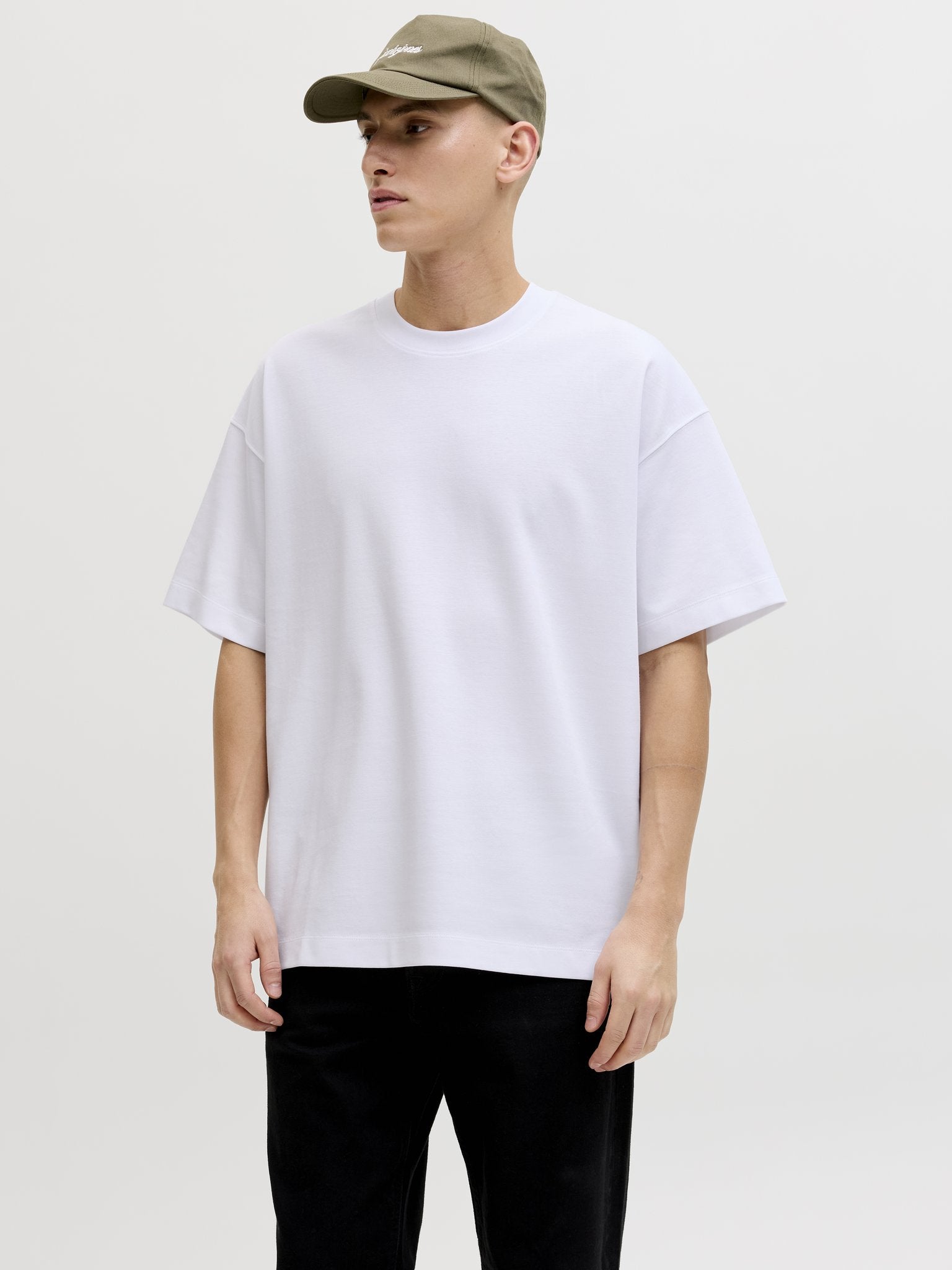 Jack & Jones Herren T-Shirts kurz White