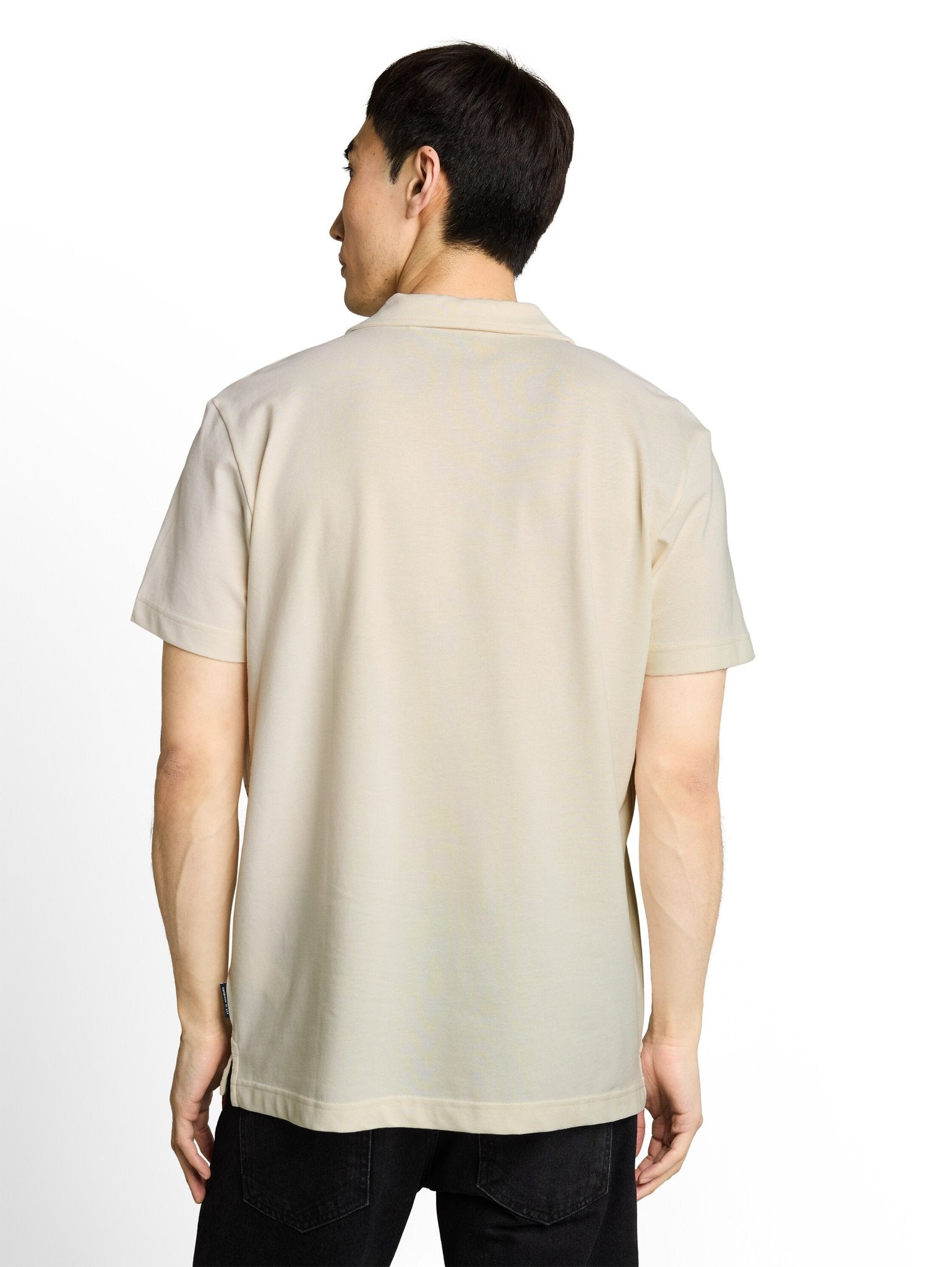 Tom Tailor Herren Polo-Shirts Gardenia White