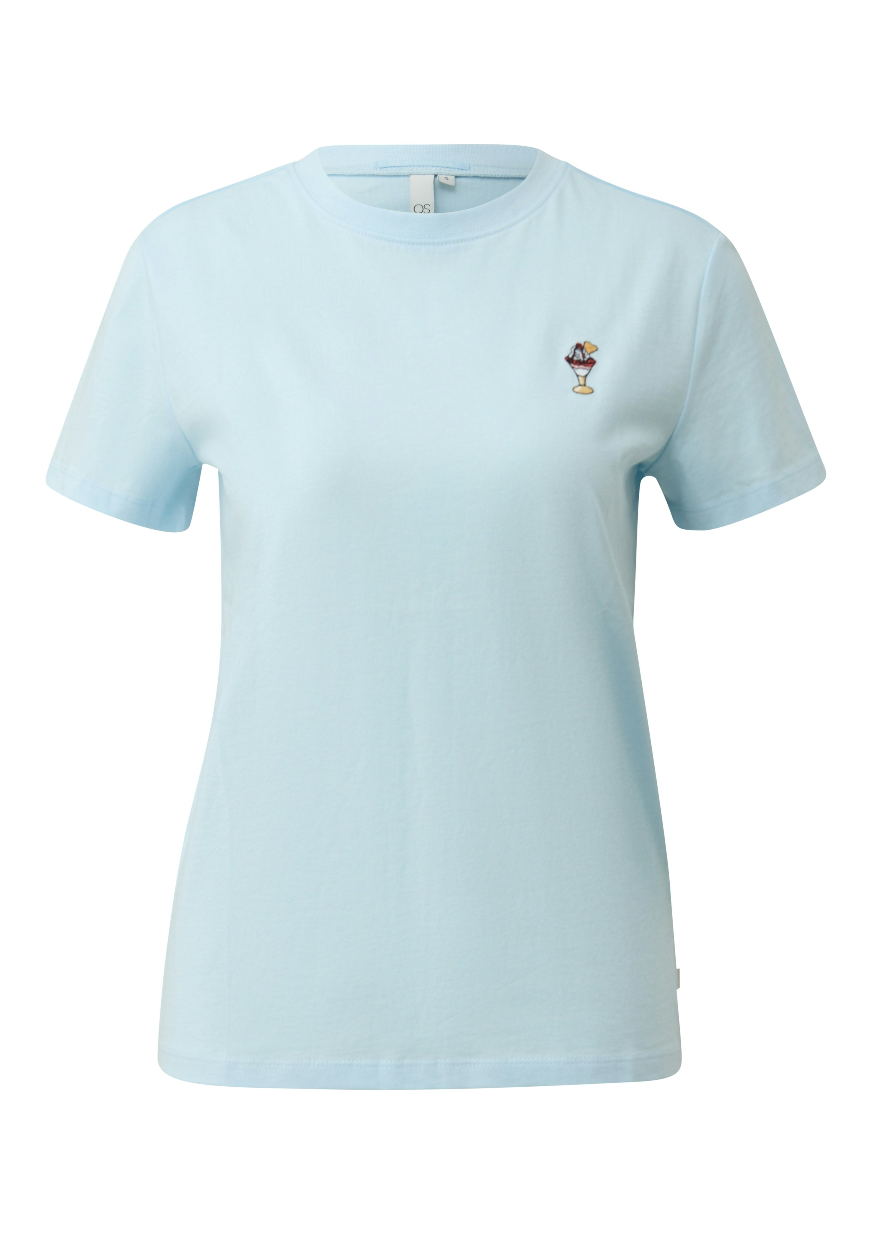 QS by S.Oliver Damen T-Shirts Blue