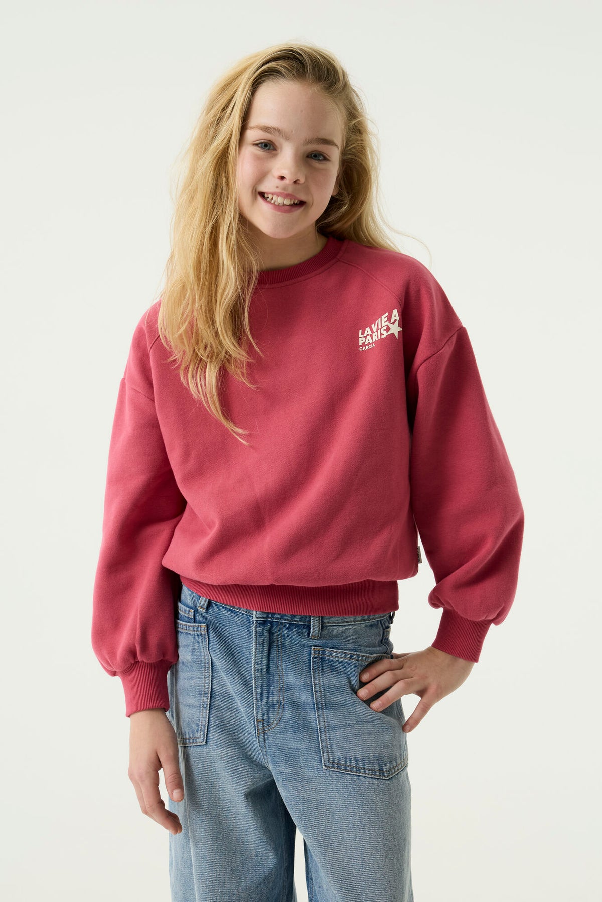 Garcia Mädchen Sweats & Sweatjacken Candy Rose