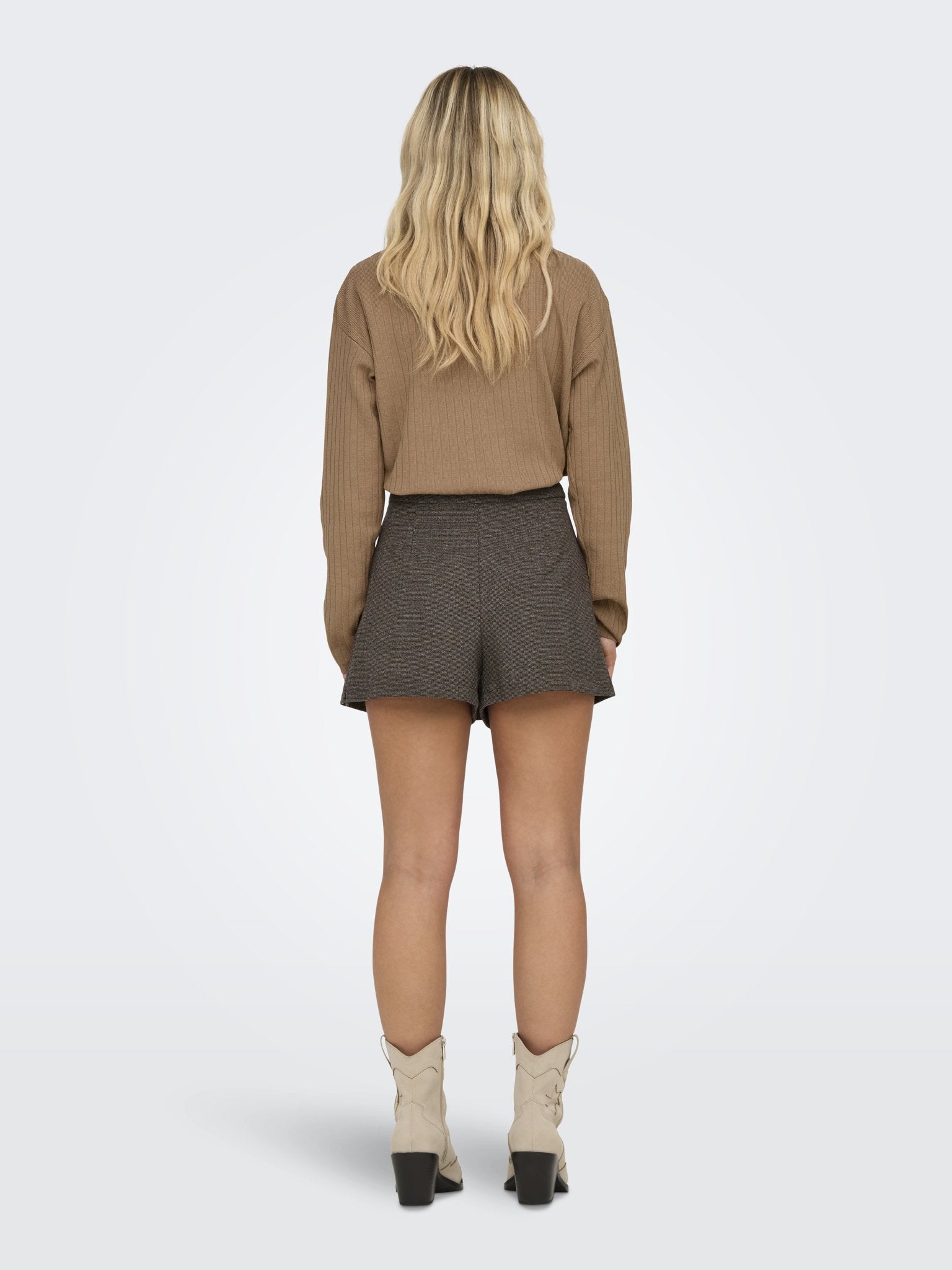 only Damen Rock Black/White Pep