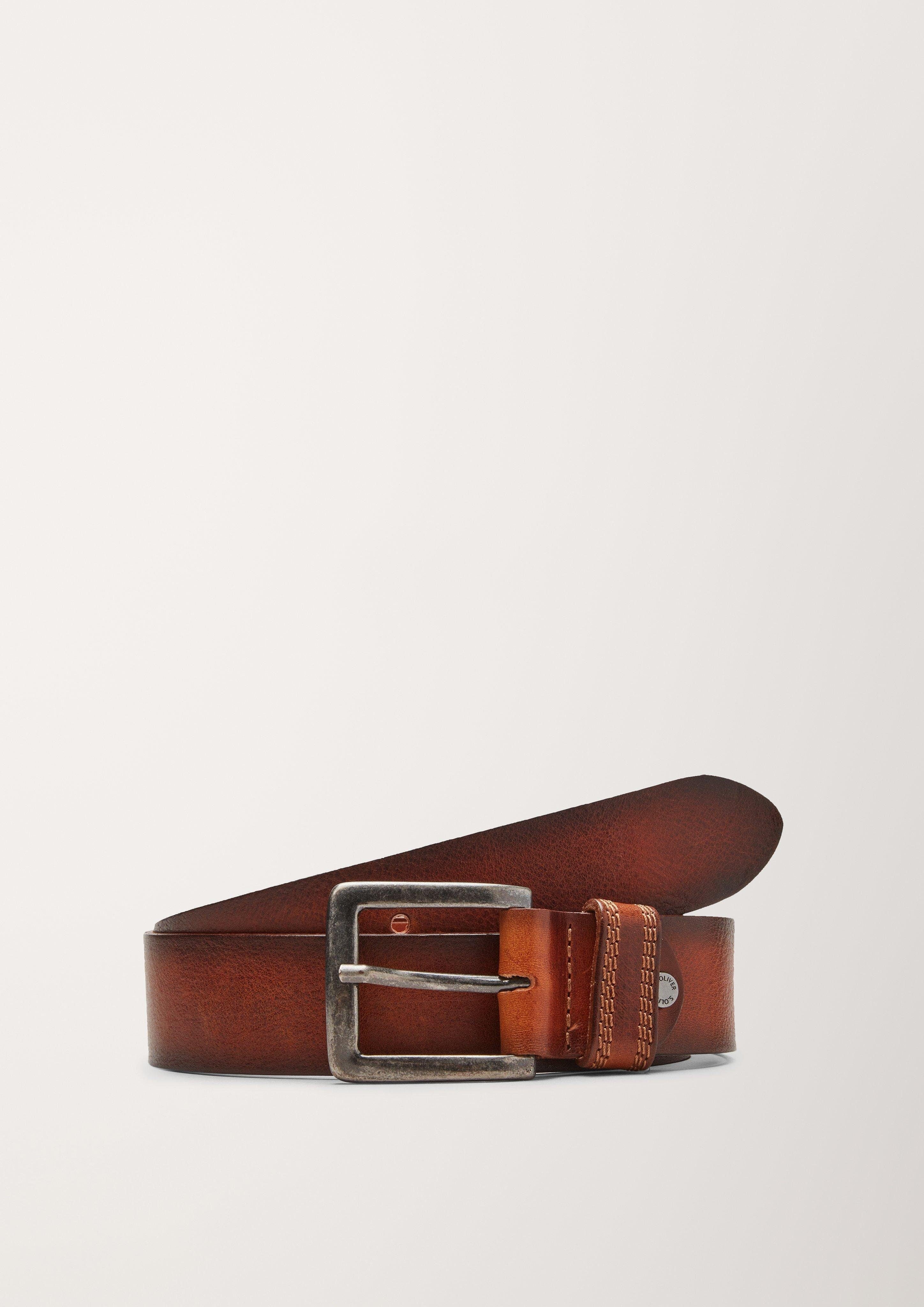 S. Oliver Herren Gürtel Brown