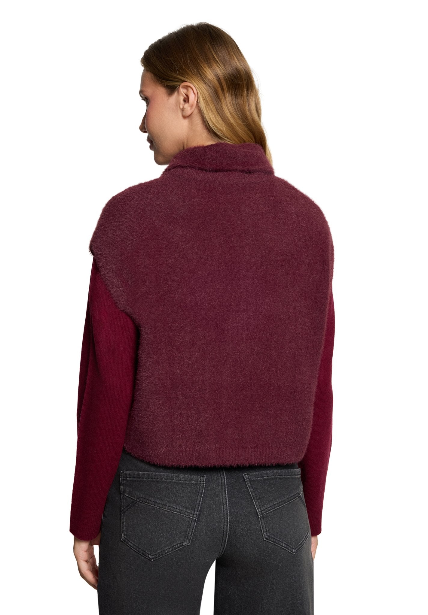 Betty & Co Damen Strickjacken Fall Burgundy