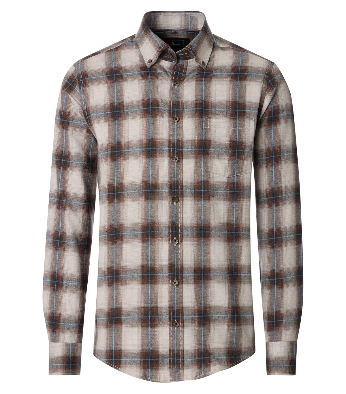 Casa Moda Herren Hemden  Braun