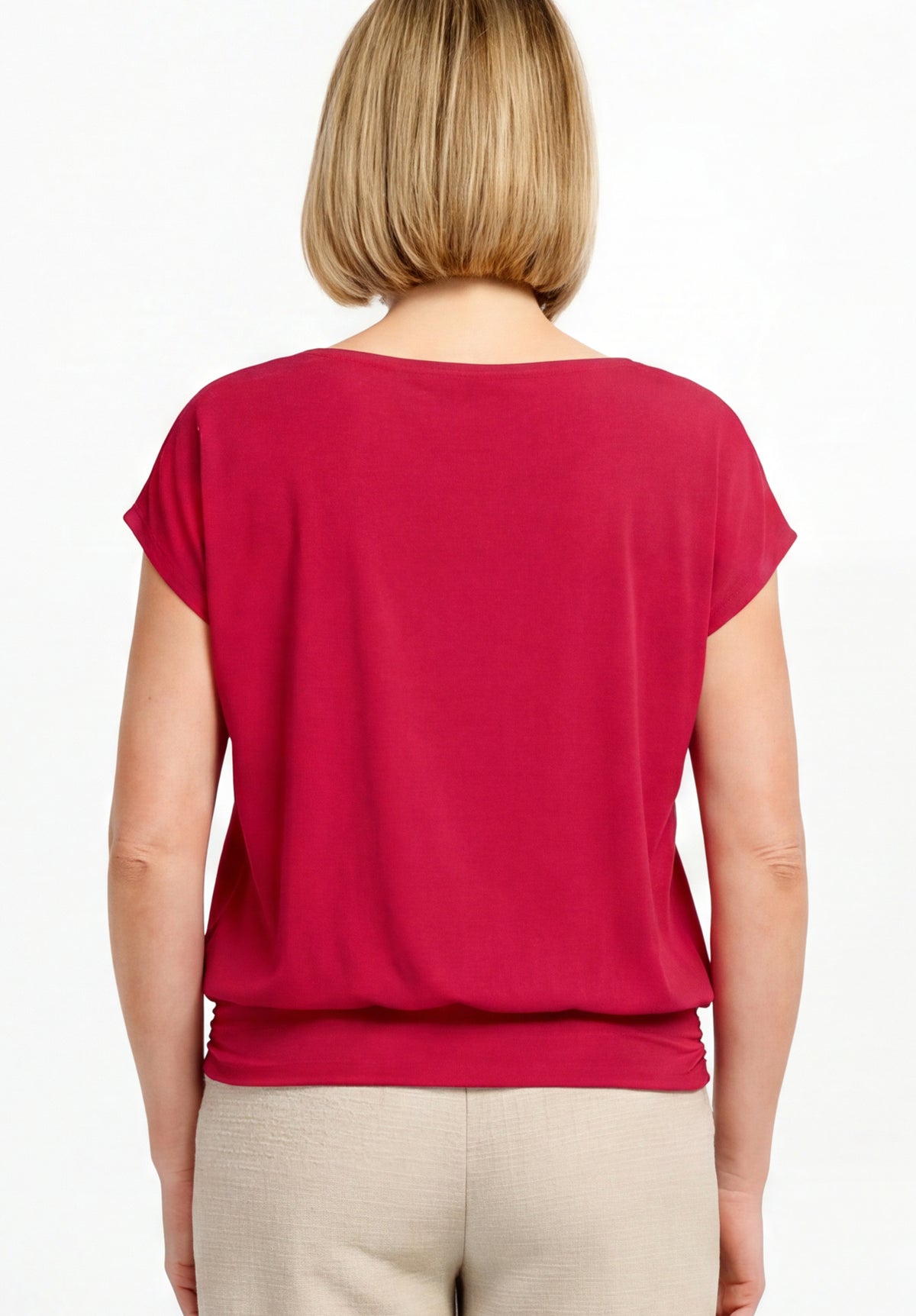 Bianca Damen T-Shirts Red Wine
