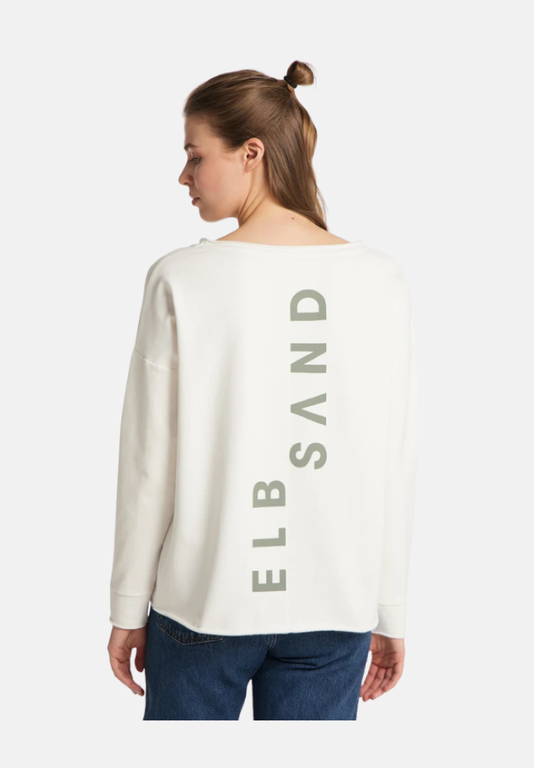 Elbsand Damen Sweatshirts  Cloud White
