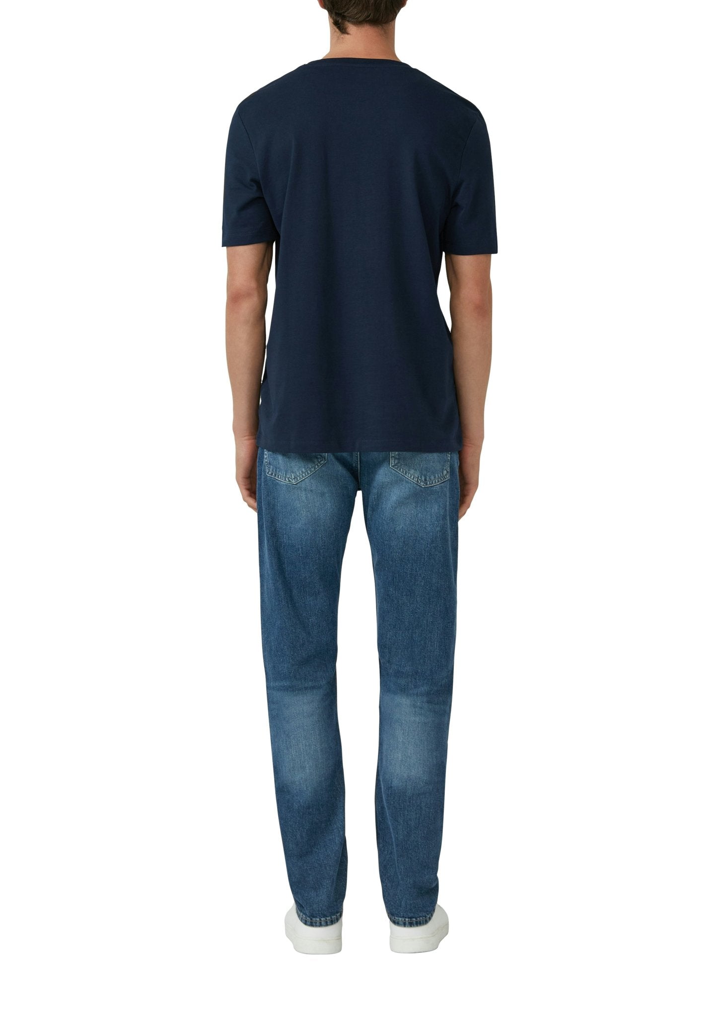 S. Oliver red Herren T-Shirts kurz Blue