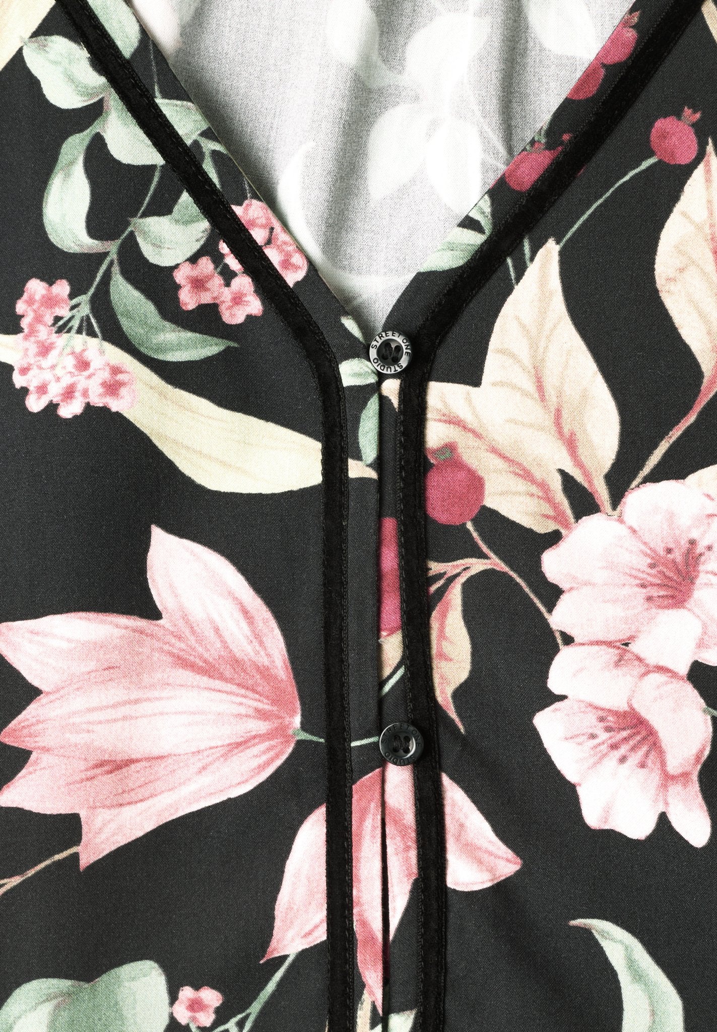 Street One Studio Damen Blusen  Inked Gre