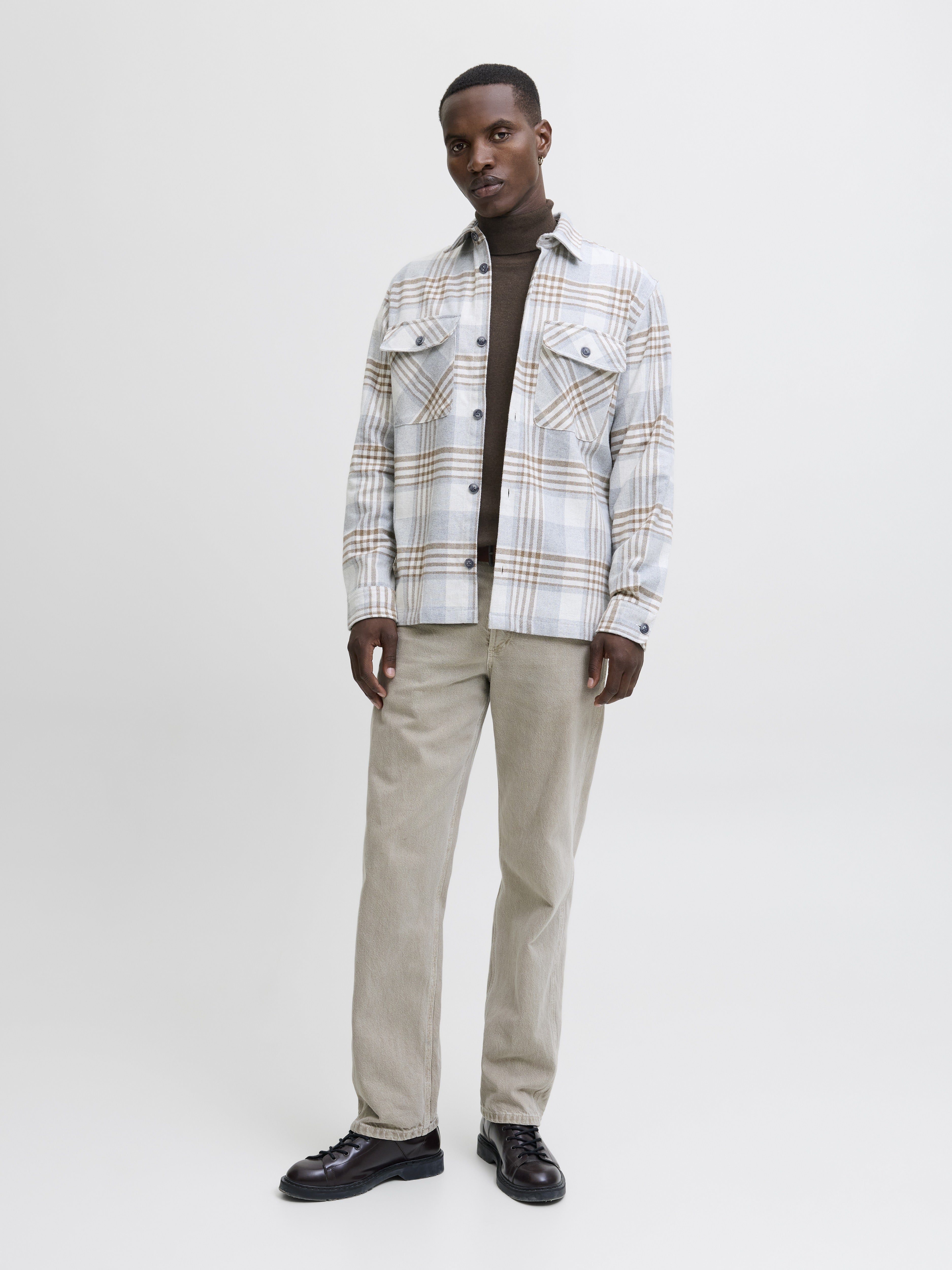 Jack & Jones Herren Pullover Mulch/Twist