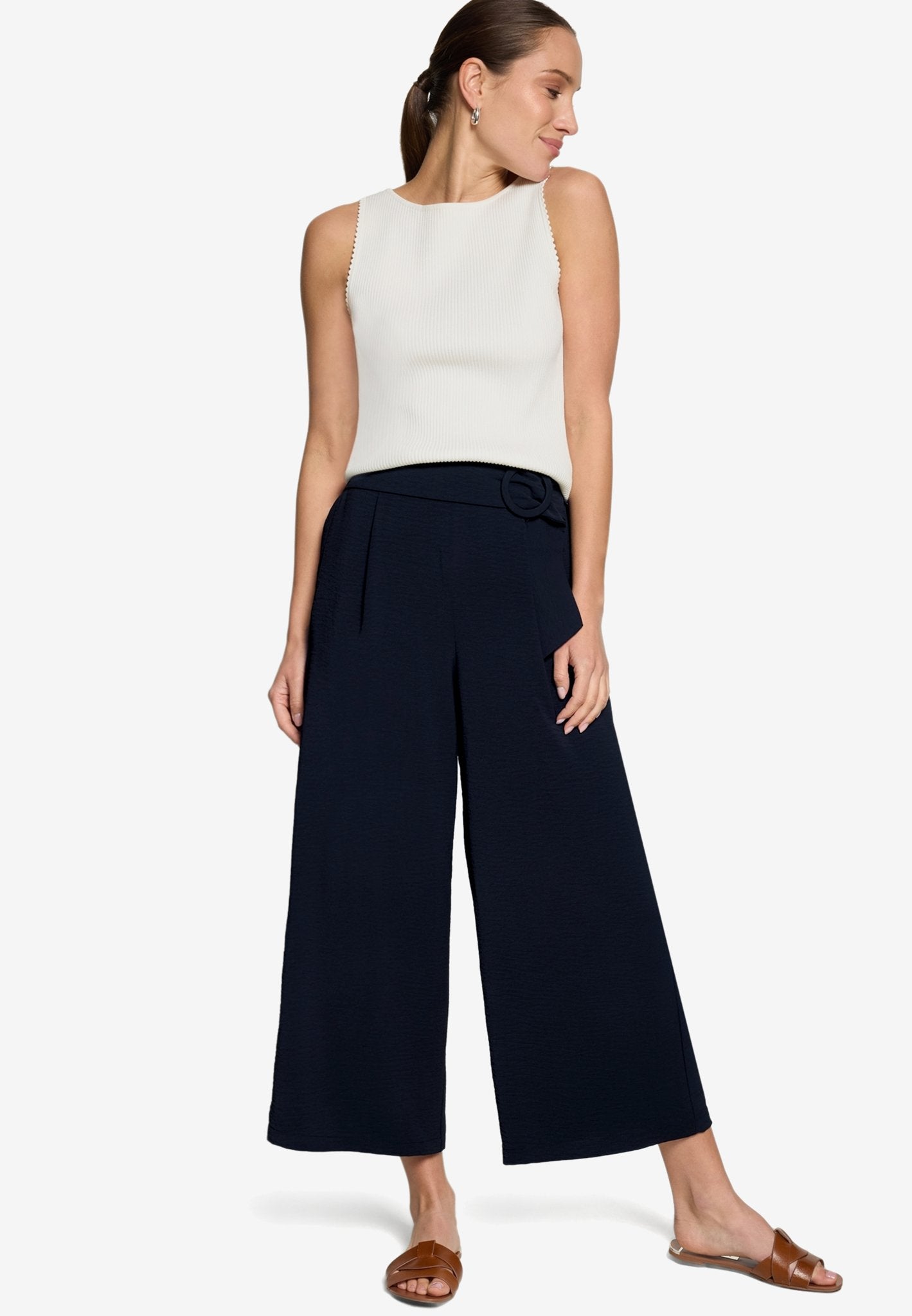 Zero Damen Hosen Black Beauty