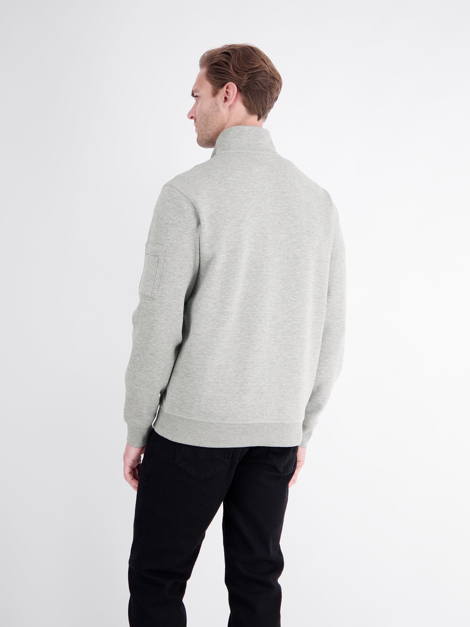 Lerros Herren Sweatshirts Platinum Grey M