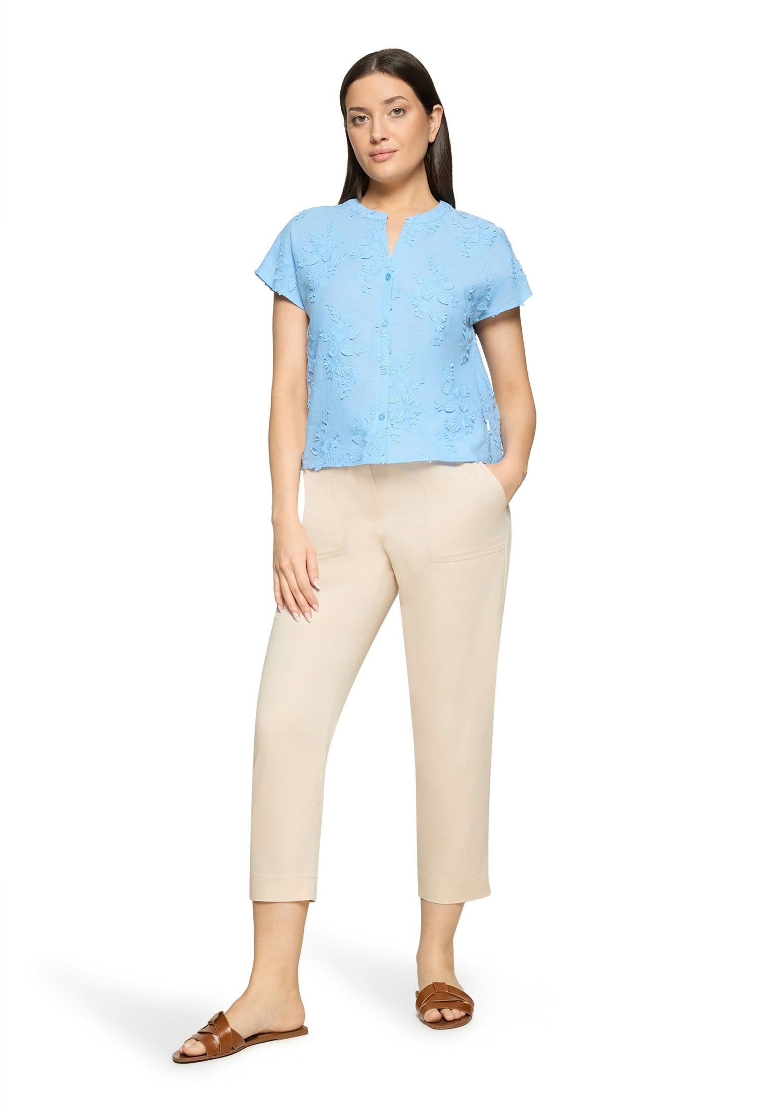 Betty & Co Damen Blusen Waterblue