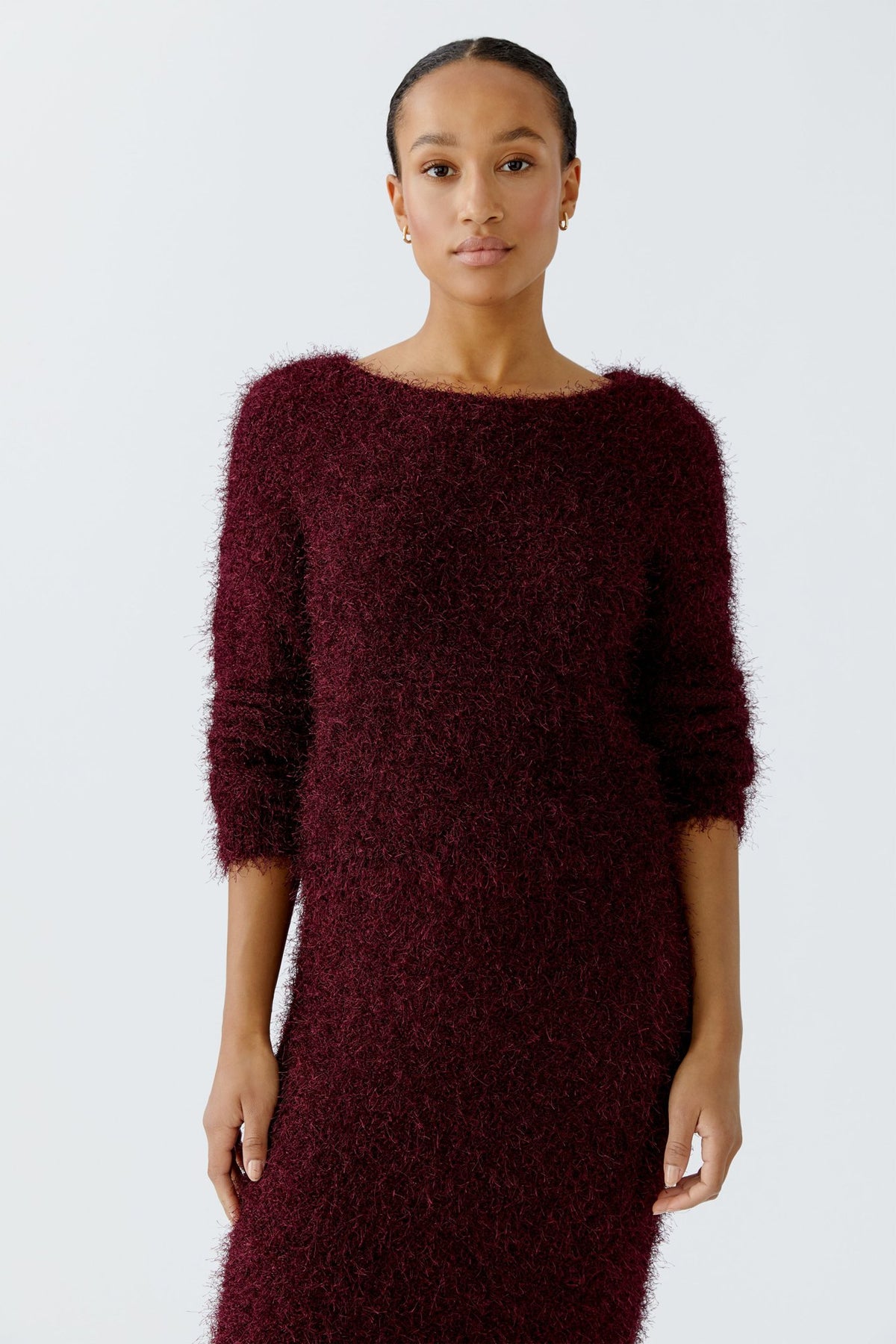 Oui Damen Pullover  Bramble Be