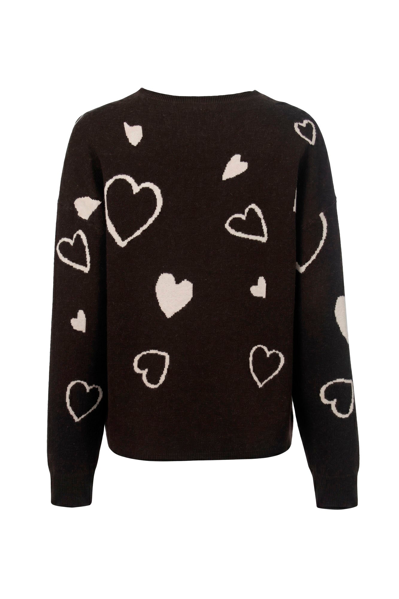 Soquesto Damen Pullover Kaffee