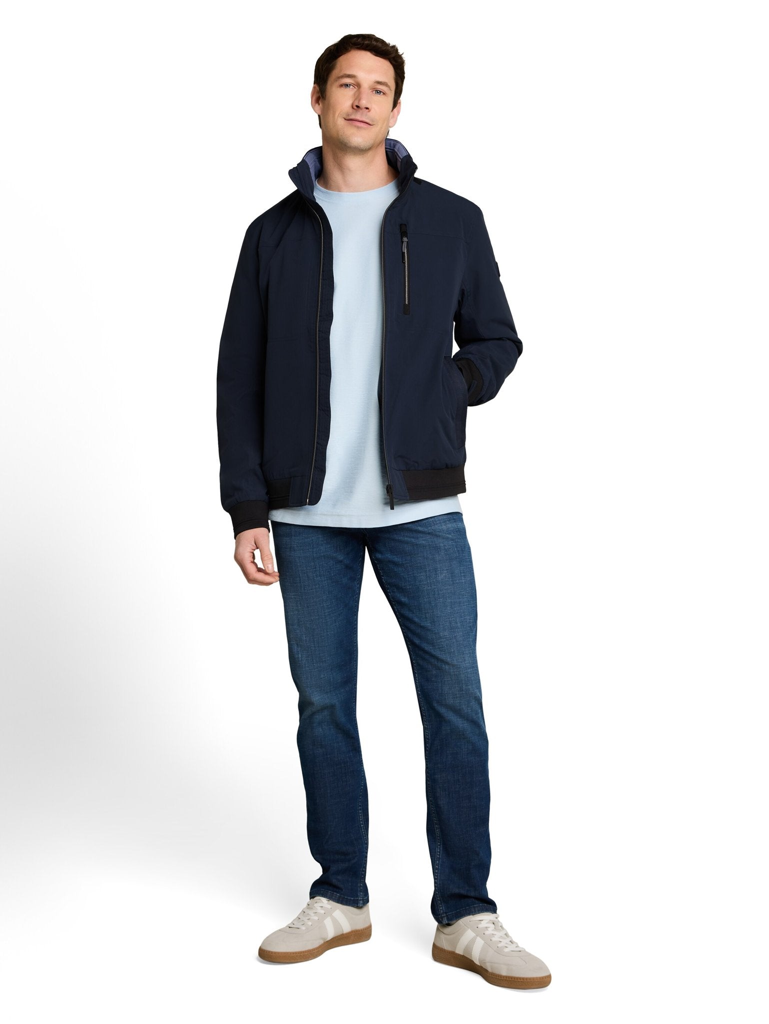 Tom Tailor Herren Jacken Sky Captain Blu