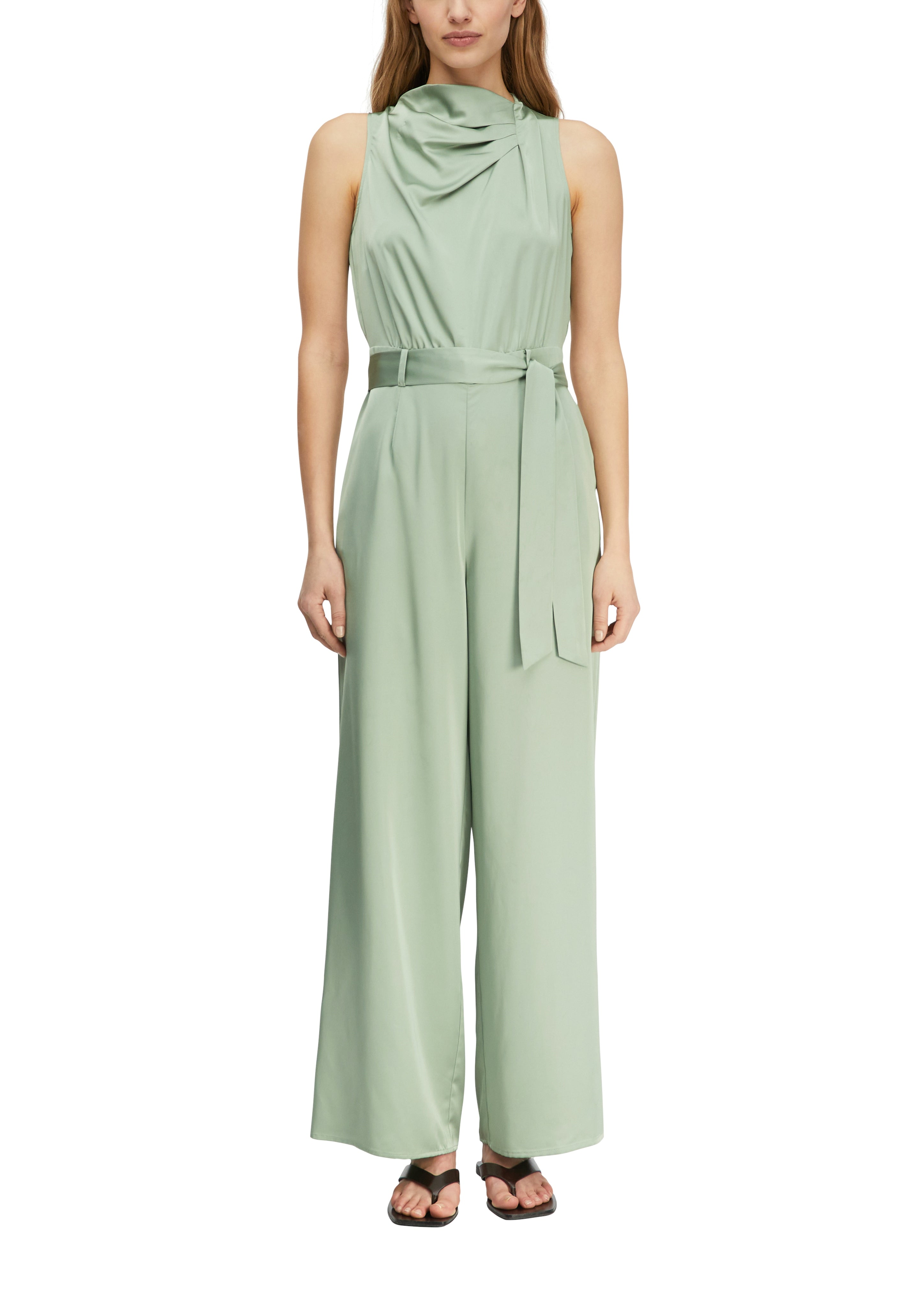 Comma Damen Jumpsuits  Blue Green