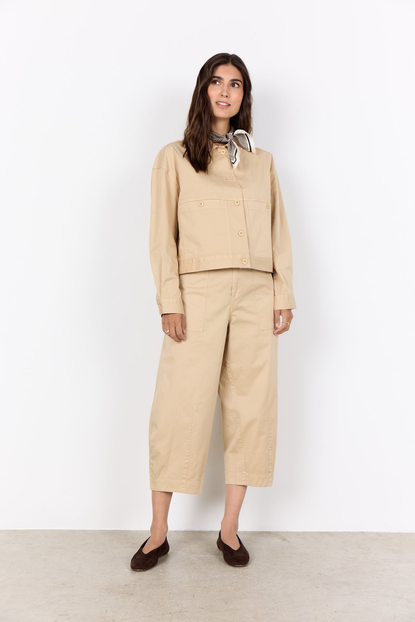 Soya Concept Damen Jacken Sand