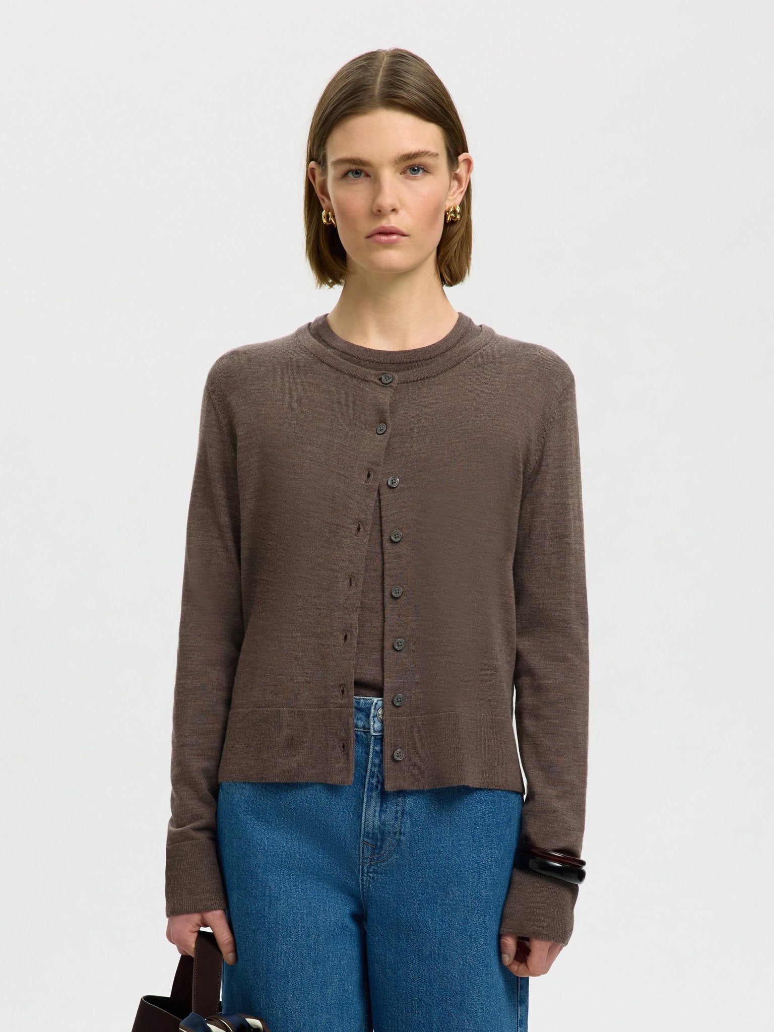 Selected Femme Damen Strickjacken Delicioso
