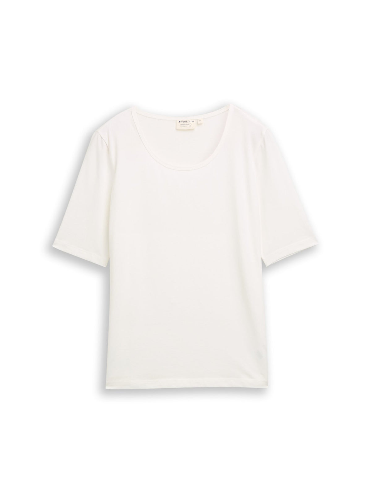 Tom Tailor Damen T-Shirts Whisper White