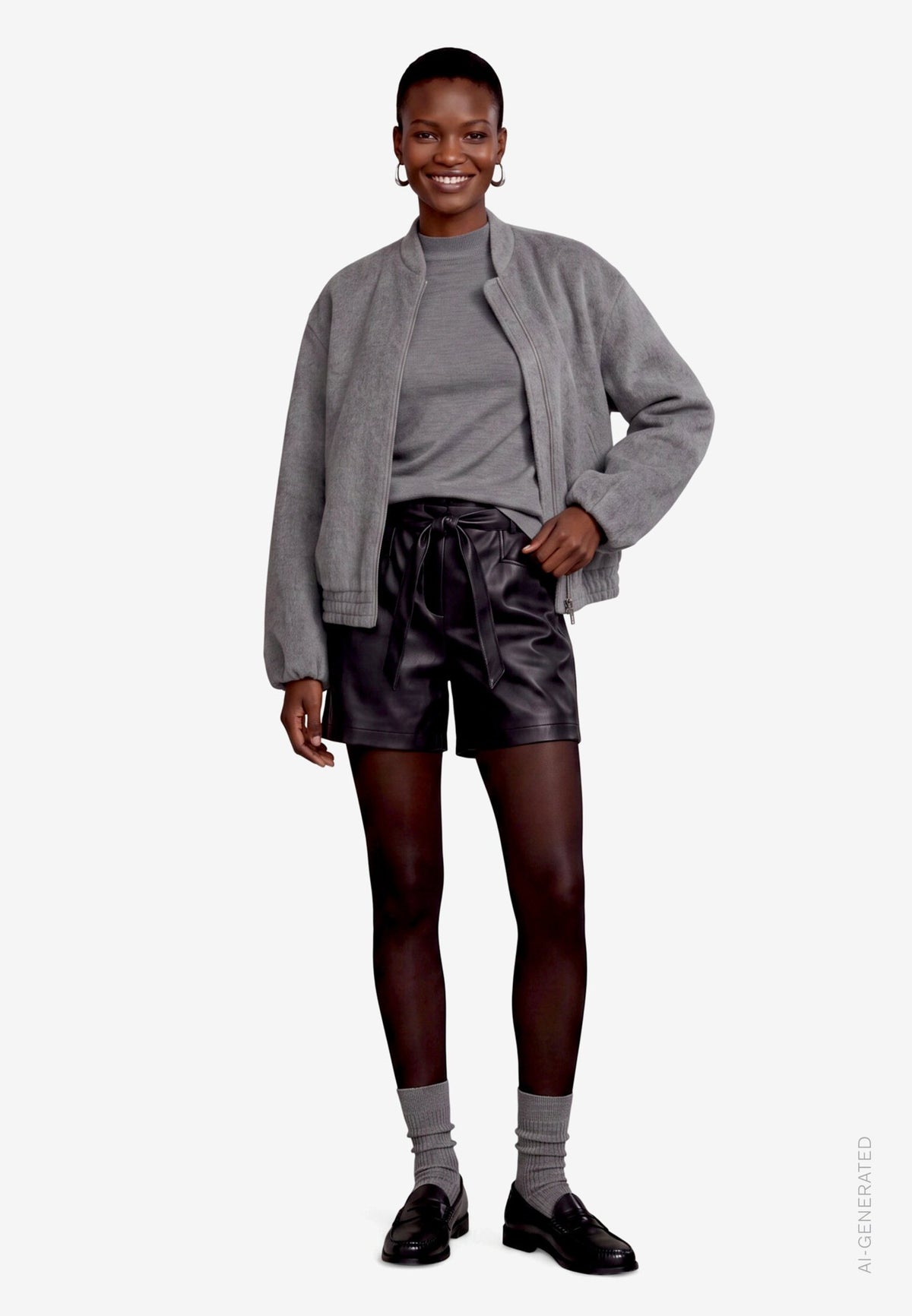 Zero Damen Pullover True Grey Melan