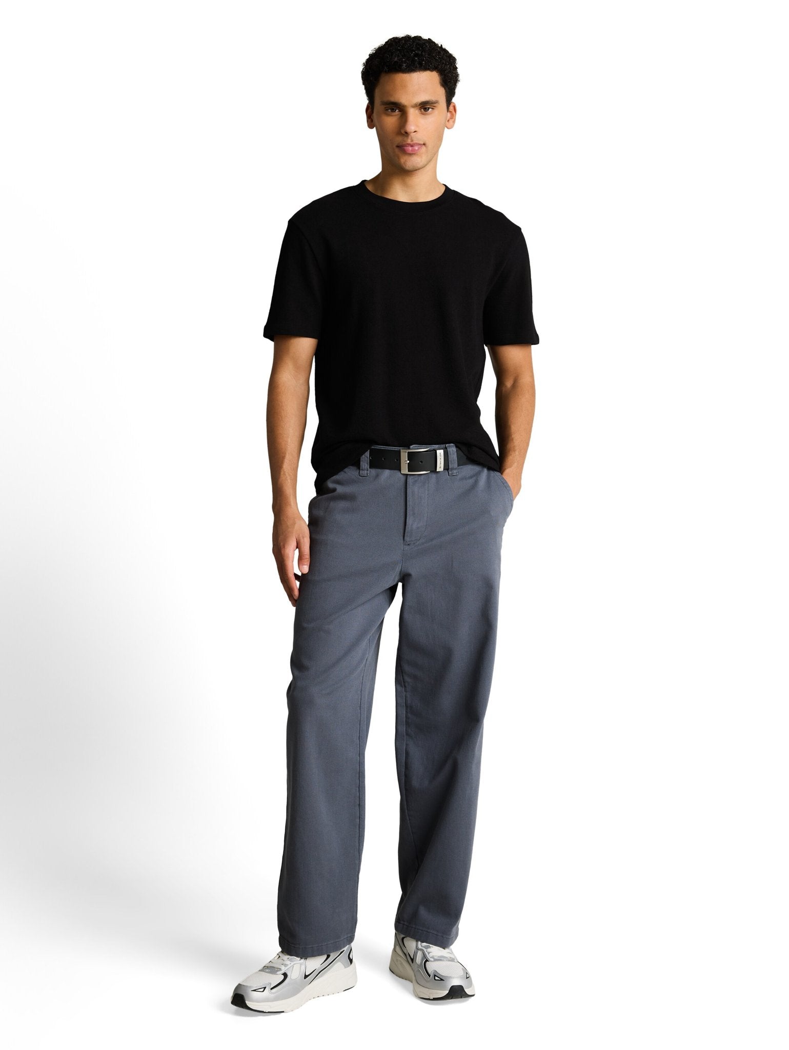 Tom Tailor denim Herren T-Shirts kurz Black