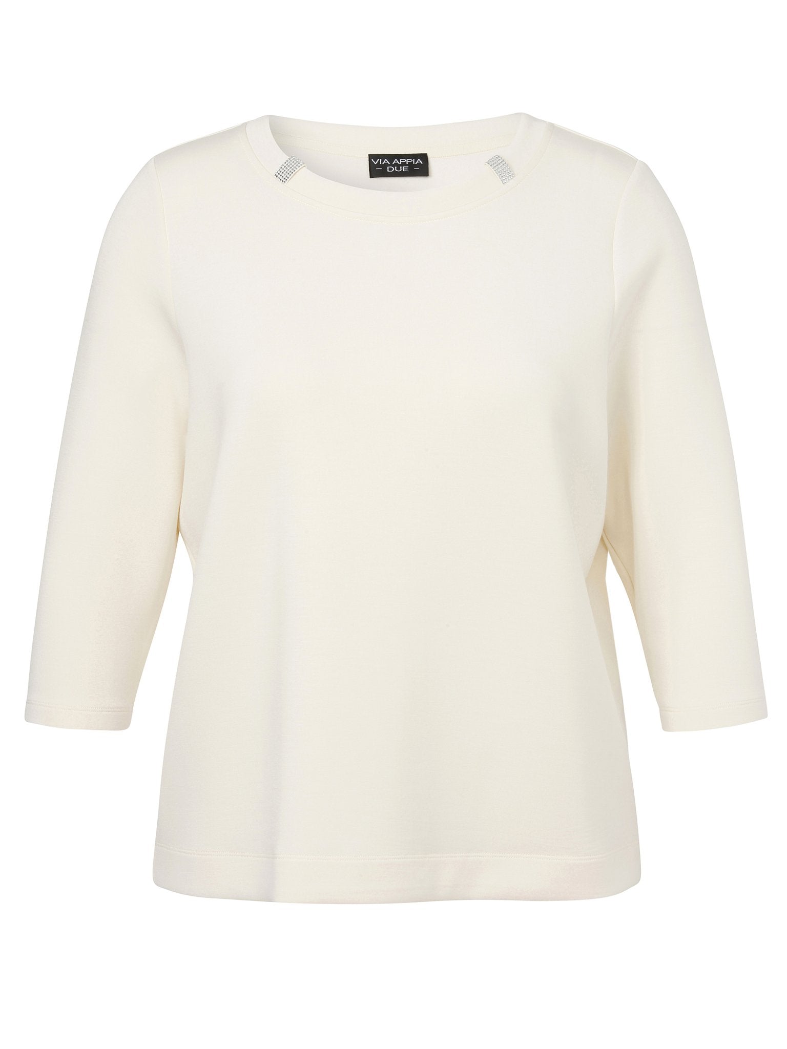 Via Appia Damen Sweatshirts  Creme
