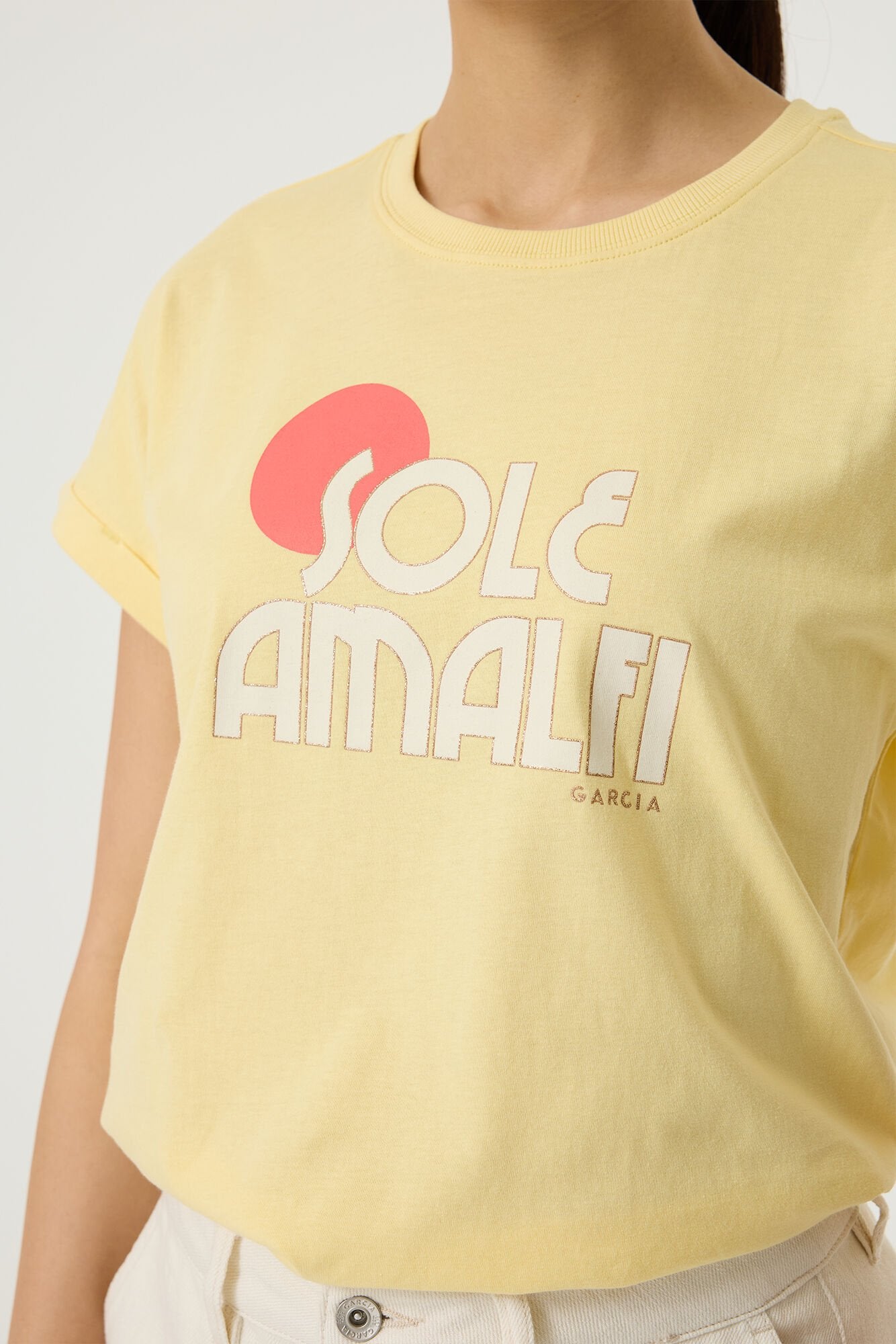 Garcia Damen T-Shirts Lush Lemon