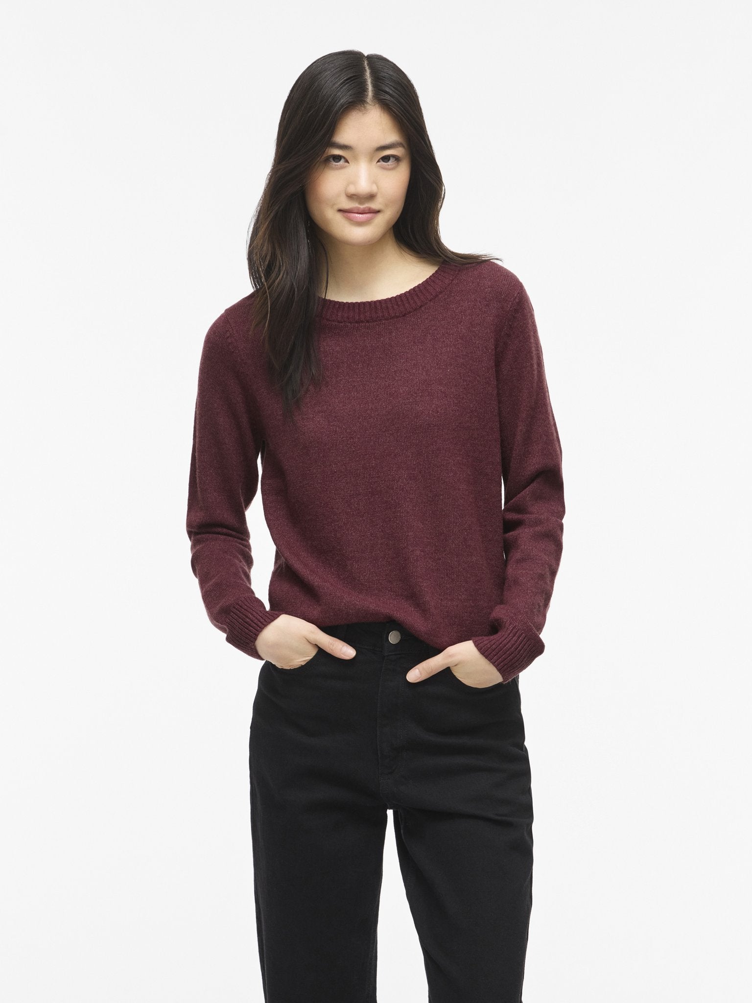 Vila Damen Pullover Port Royale/Dar