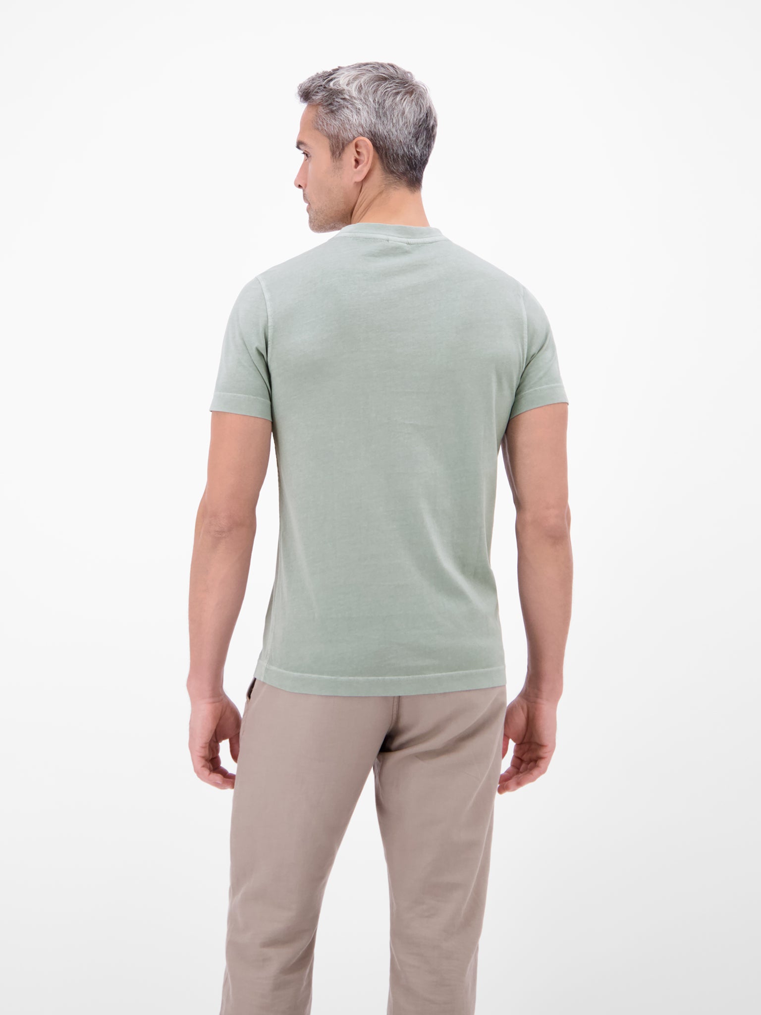 Lerros Herren T-Shirts kurz Storm Grey