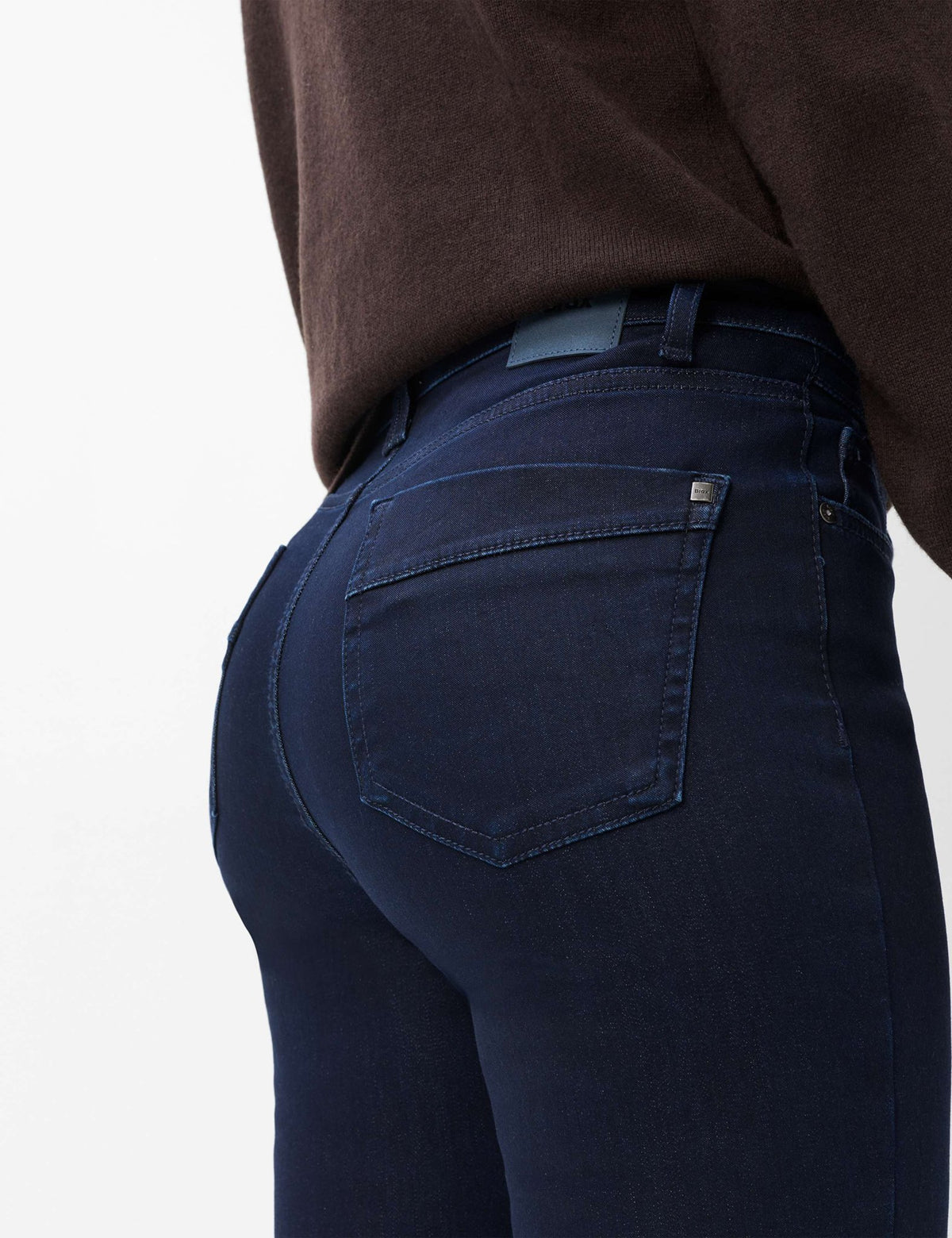 Brax Damen Jeans Clean Dark Blue