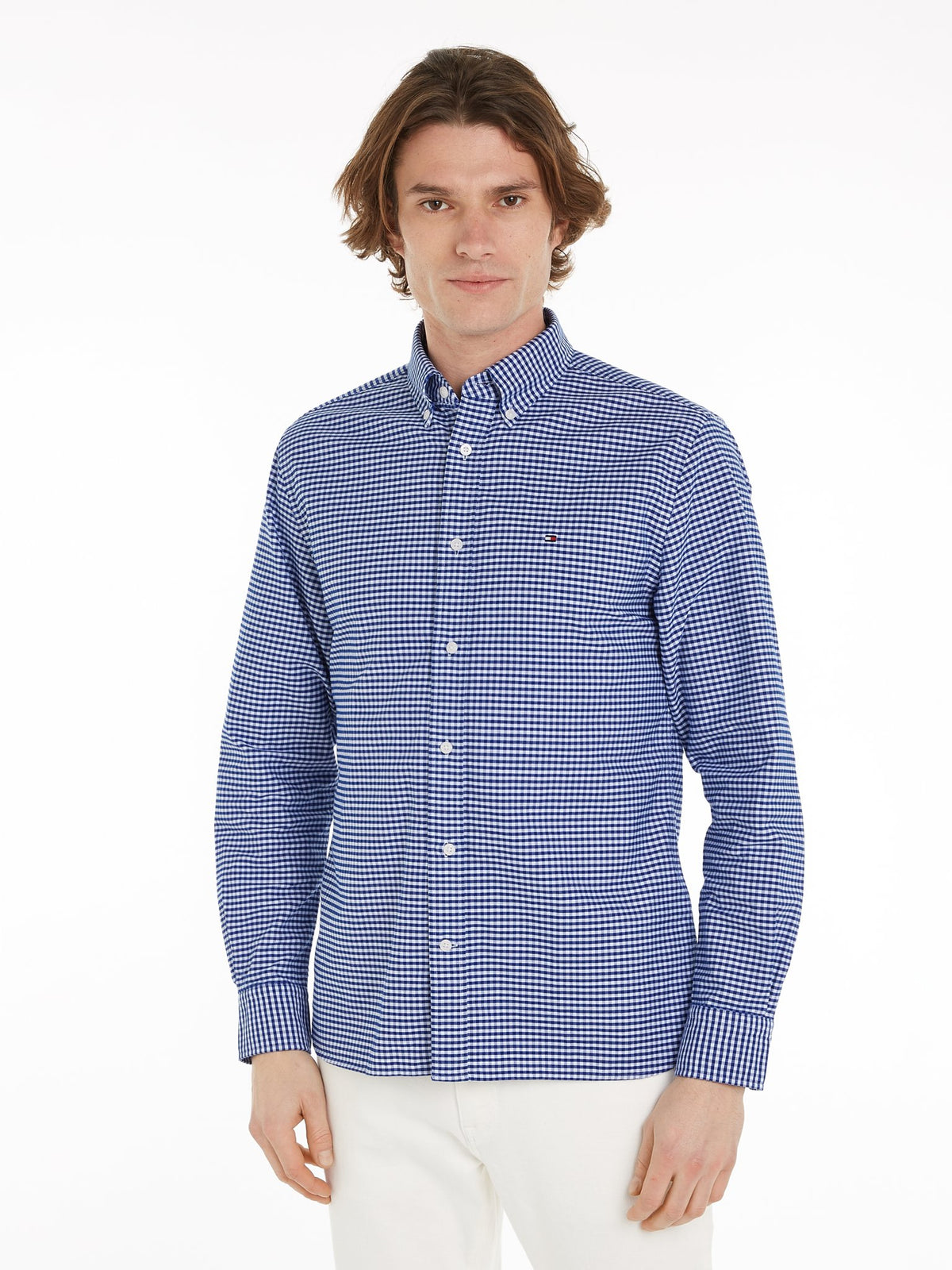 Tommy Hilfiger Herren Hemden Mv Blue