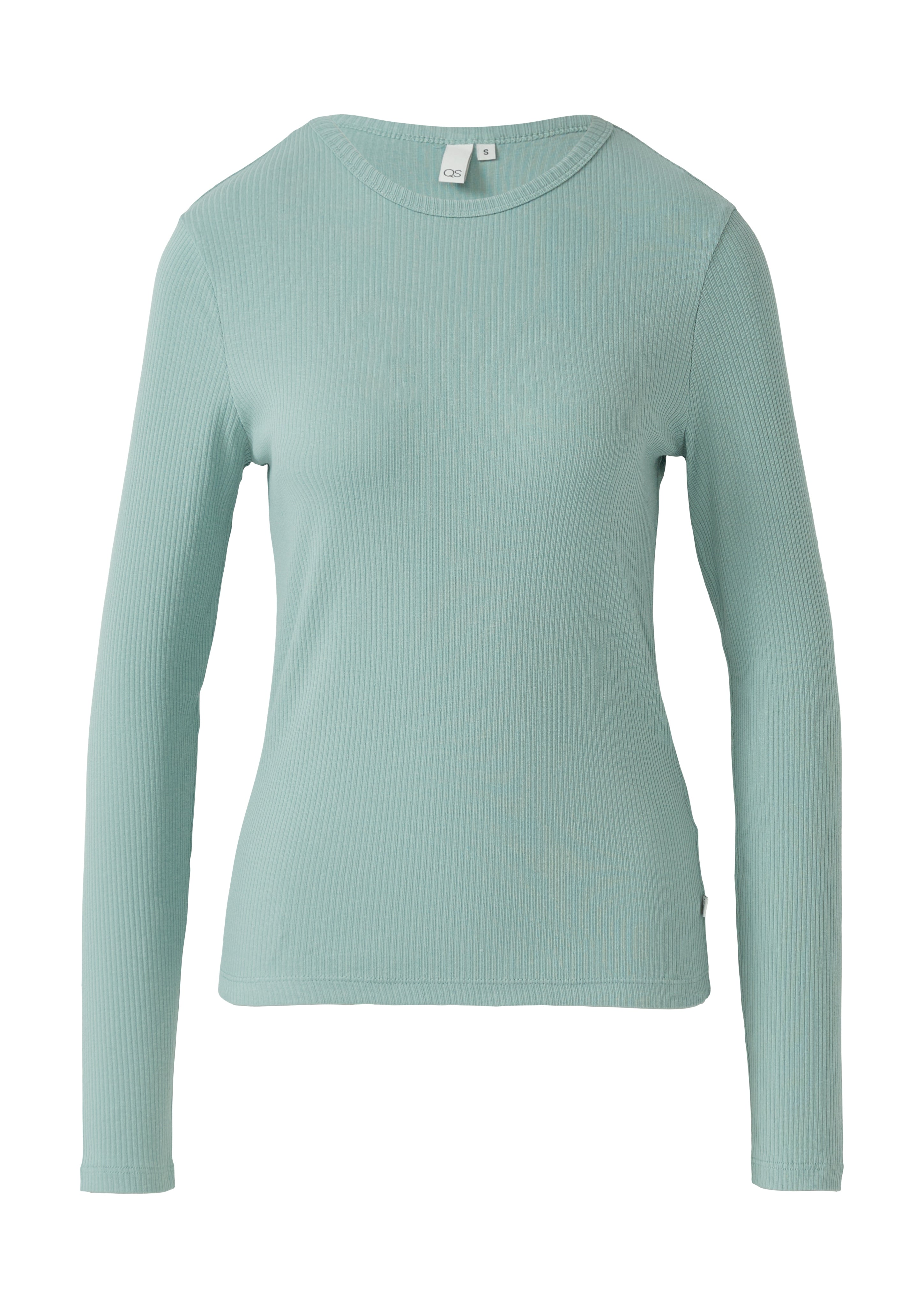 QS by S.Oliver Damen T-Shirts Blue Green
