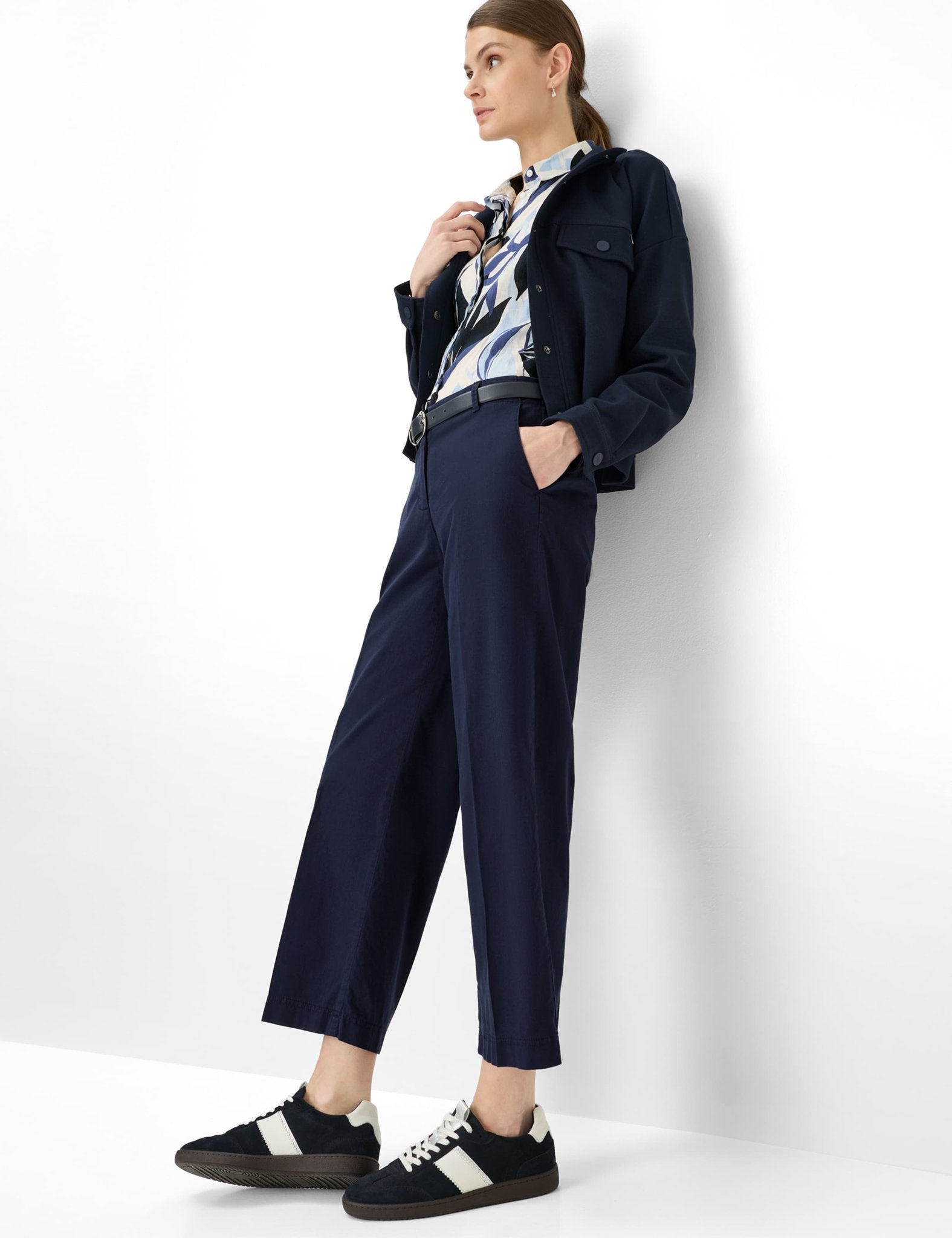 Brax Damen Hosen Navy