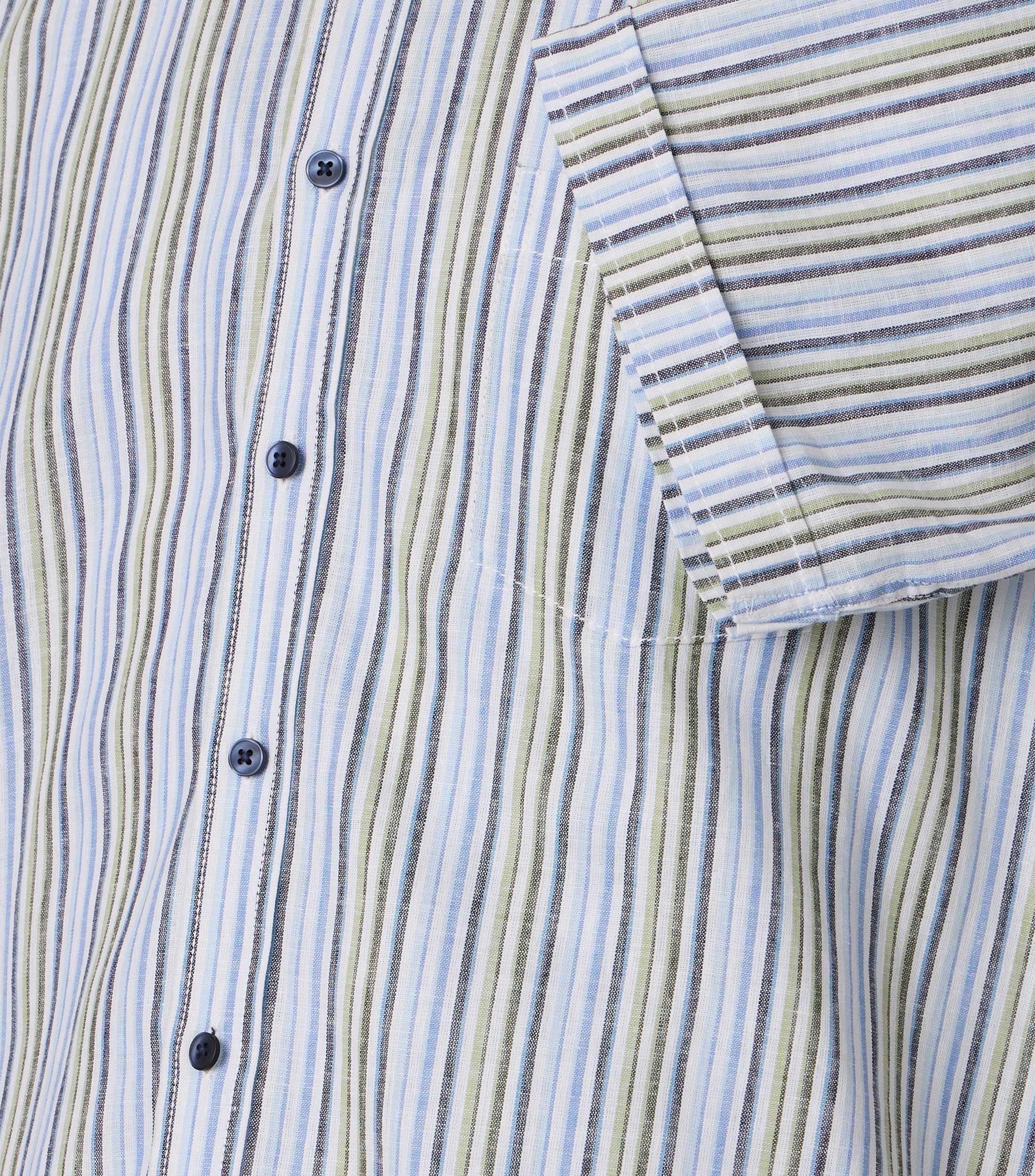 Casa Moda Herren Hemden kurz  Blau