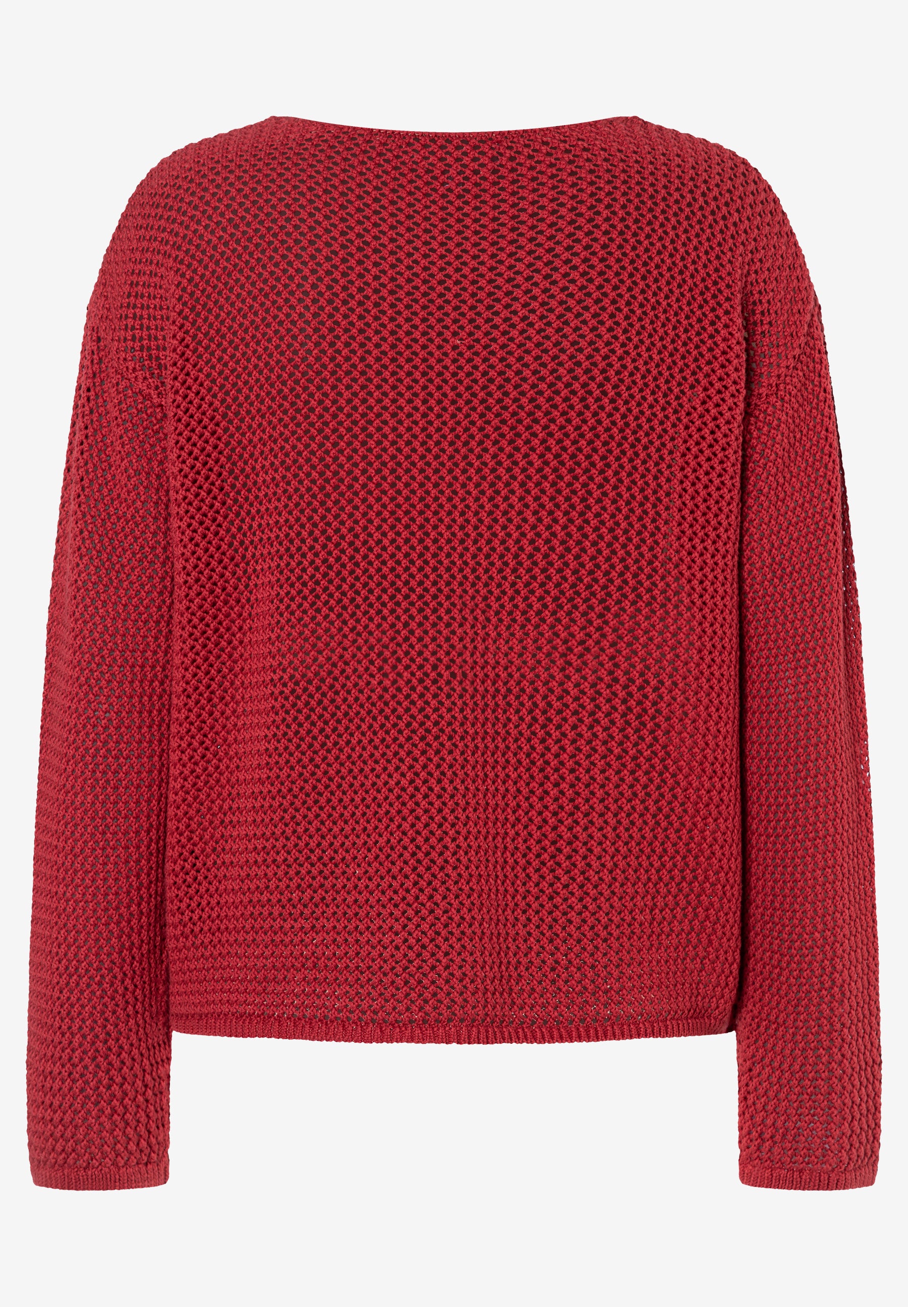 More & More Damen Pullover  Red Pepper