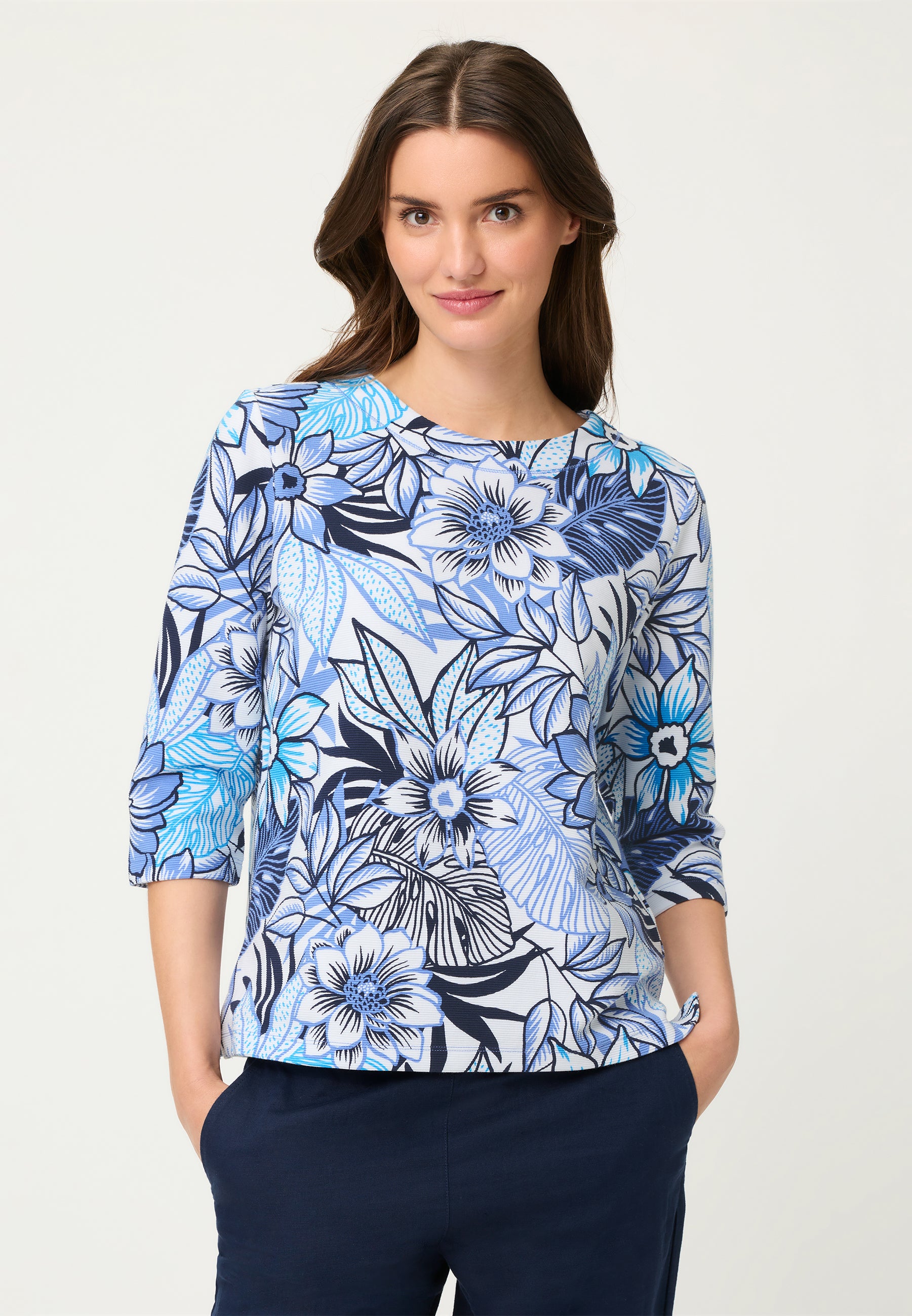 Olsen Damen Sweatshirts Bay Blue