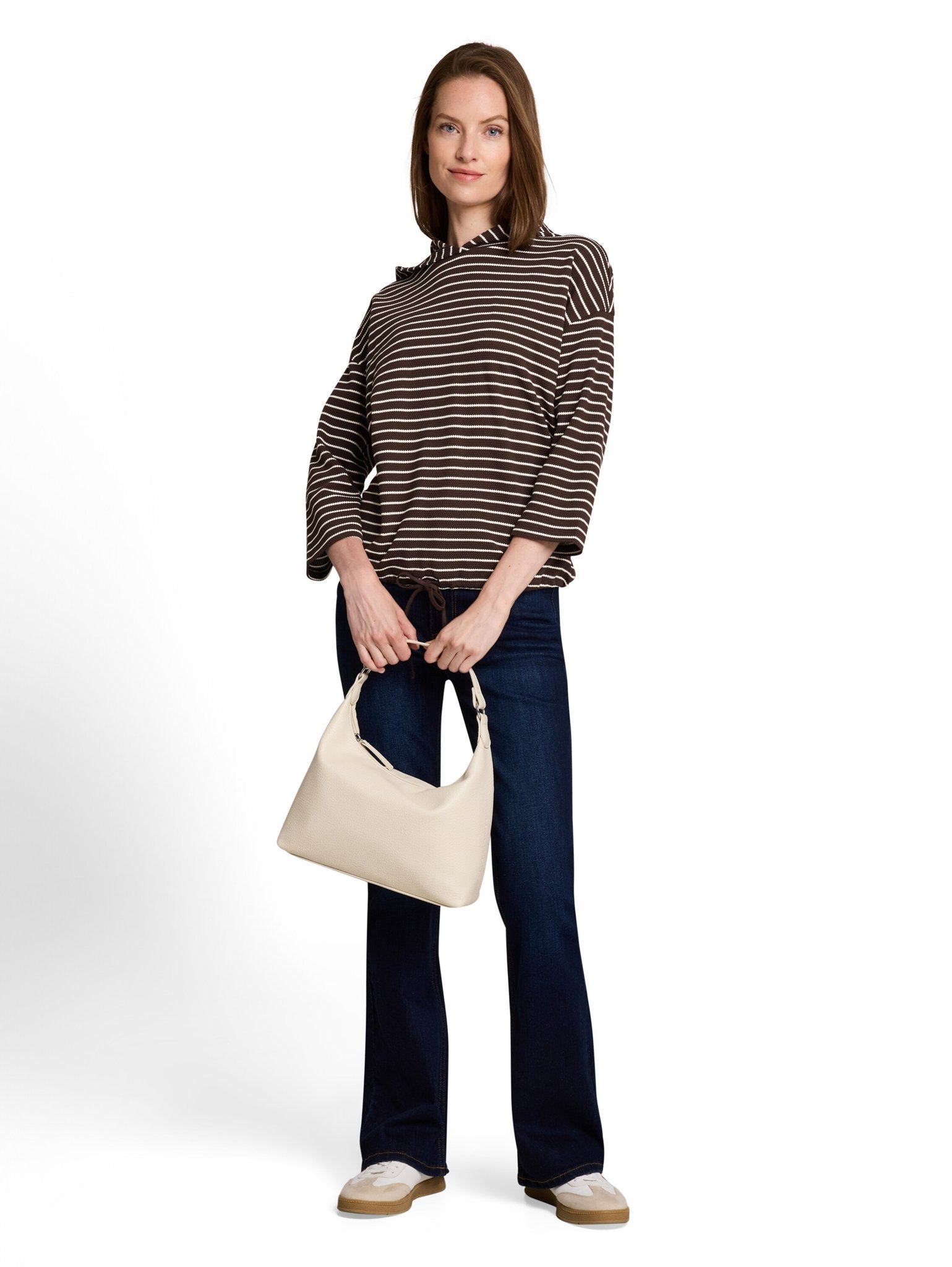 Tom Tailor Damen Tops Java Dark Brown