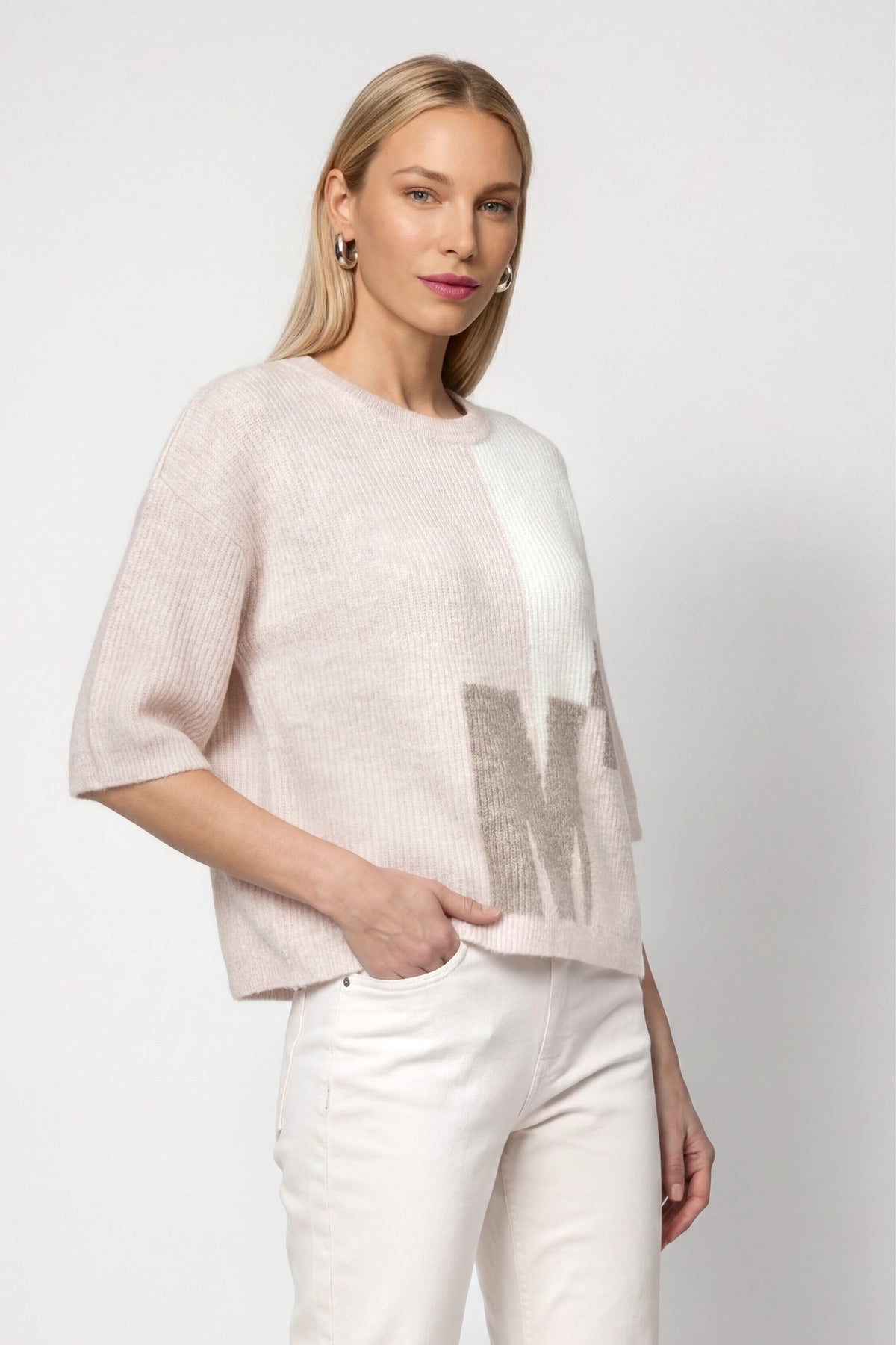 Monari Damen Pullover  Rosewater