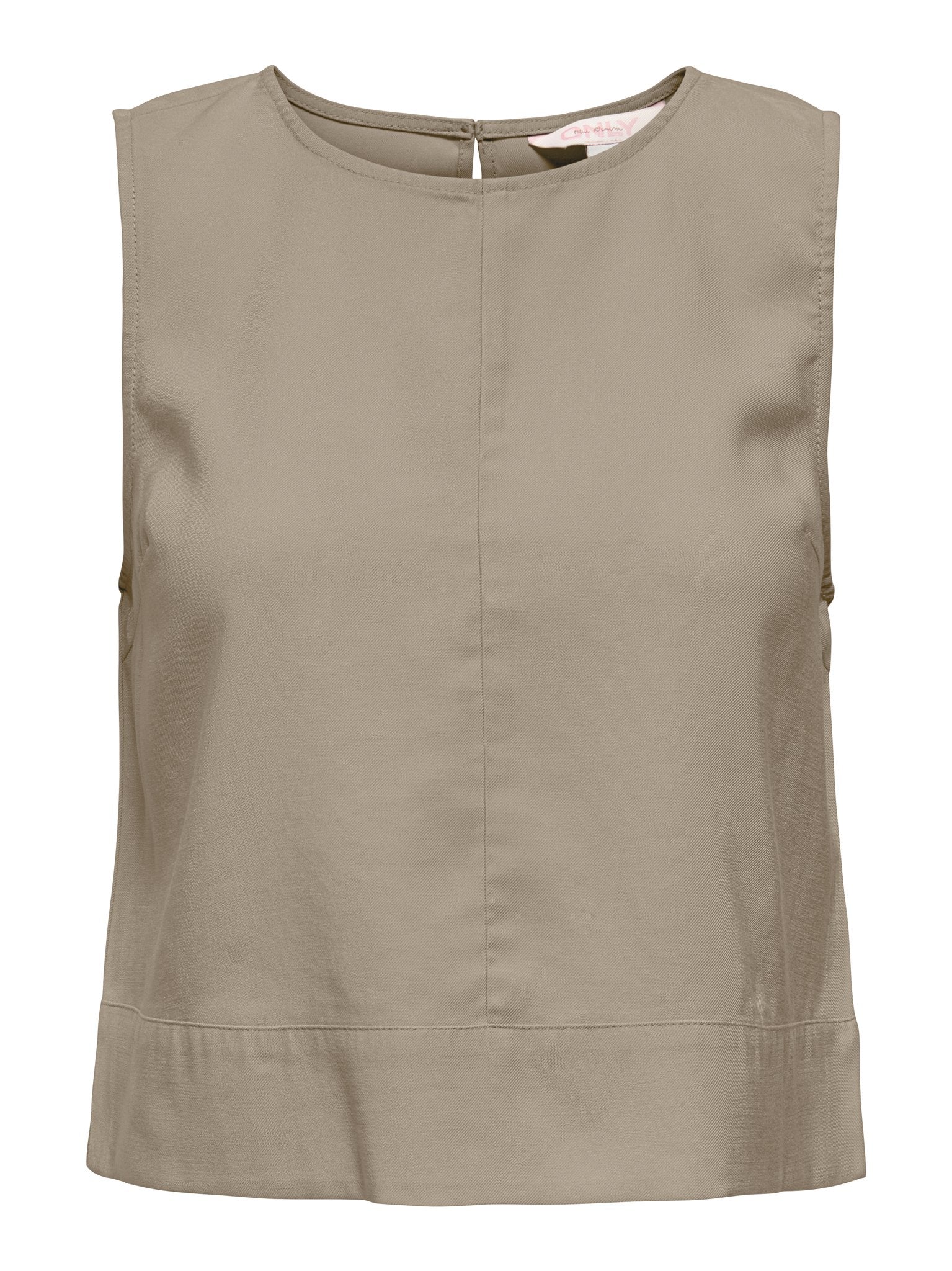 Only Damen Tops Taupe Gray
