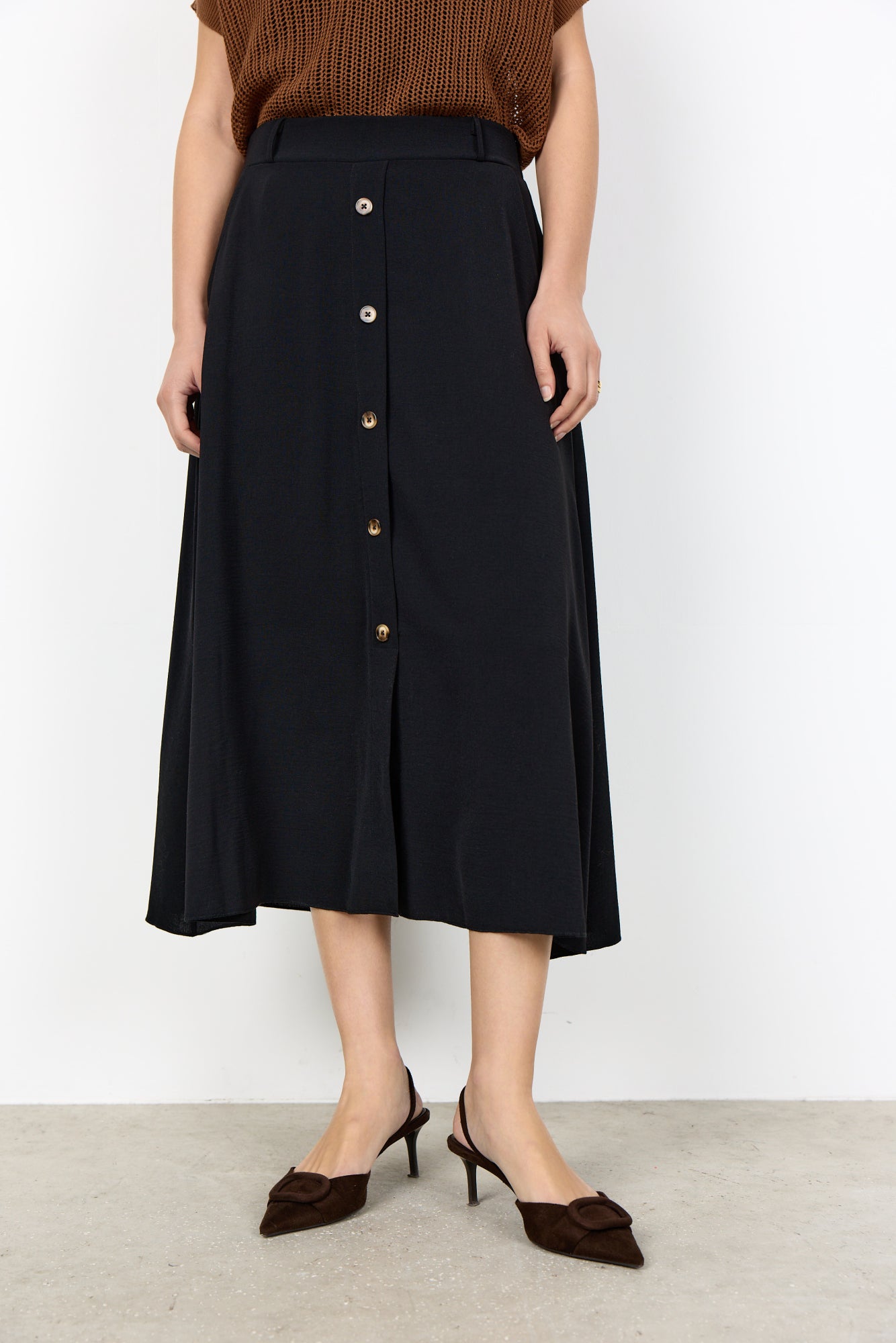 Soya Concept Damen Rock Black