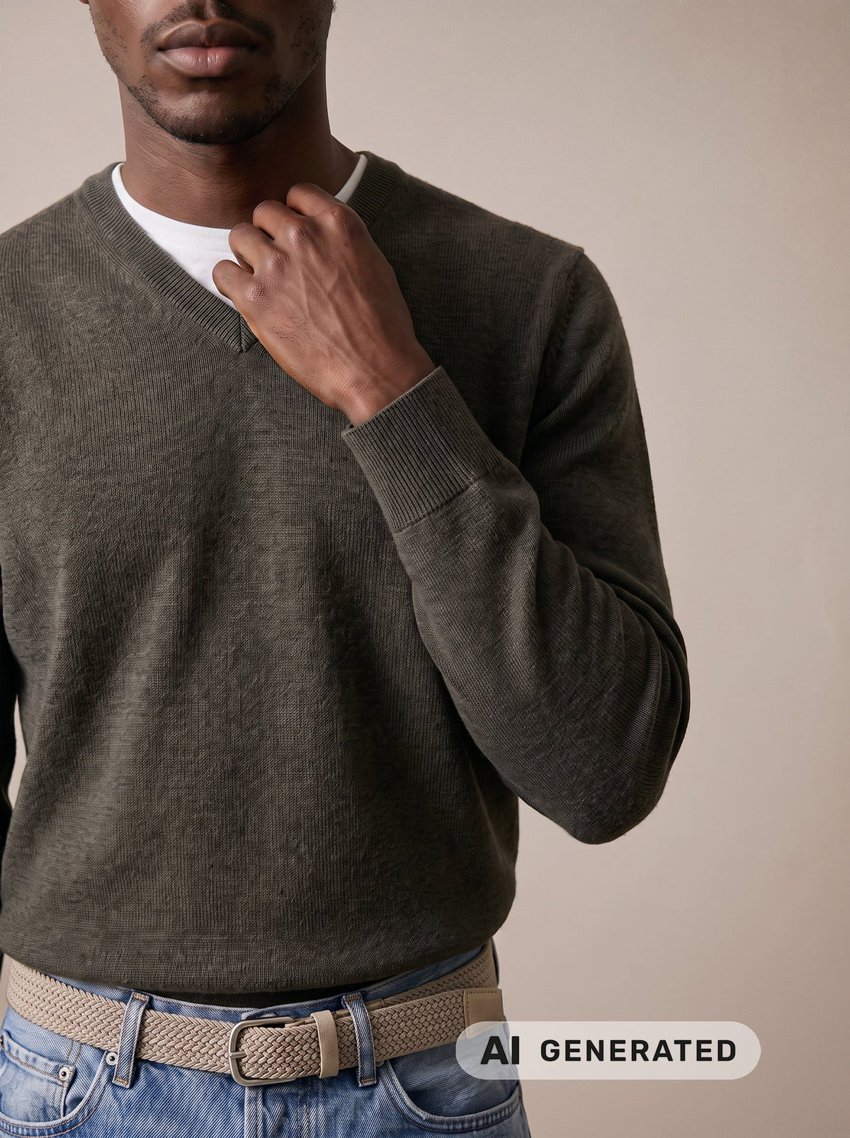 Fynch-Hatton Herren Pullover Cypress