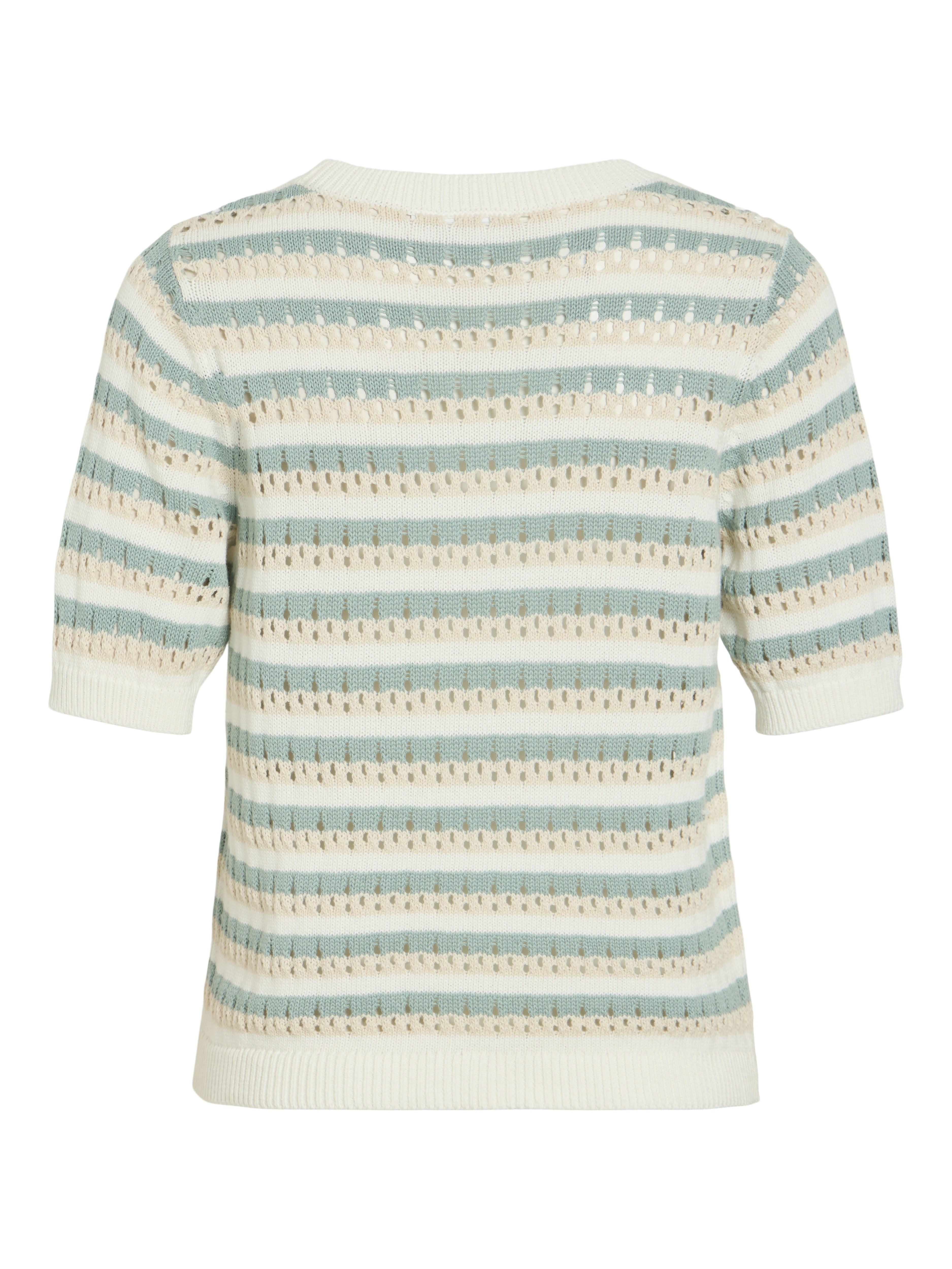 Vila Damen Pullover Snow White/Birc