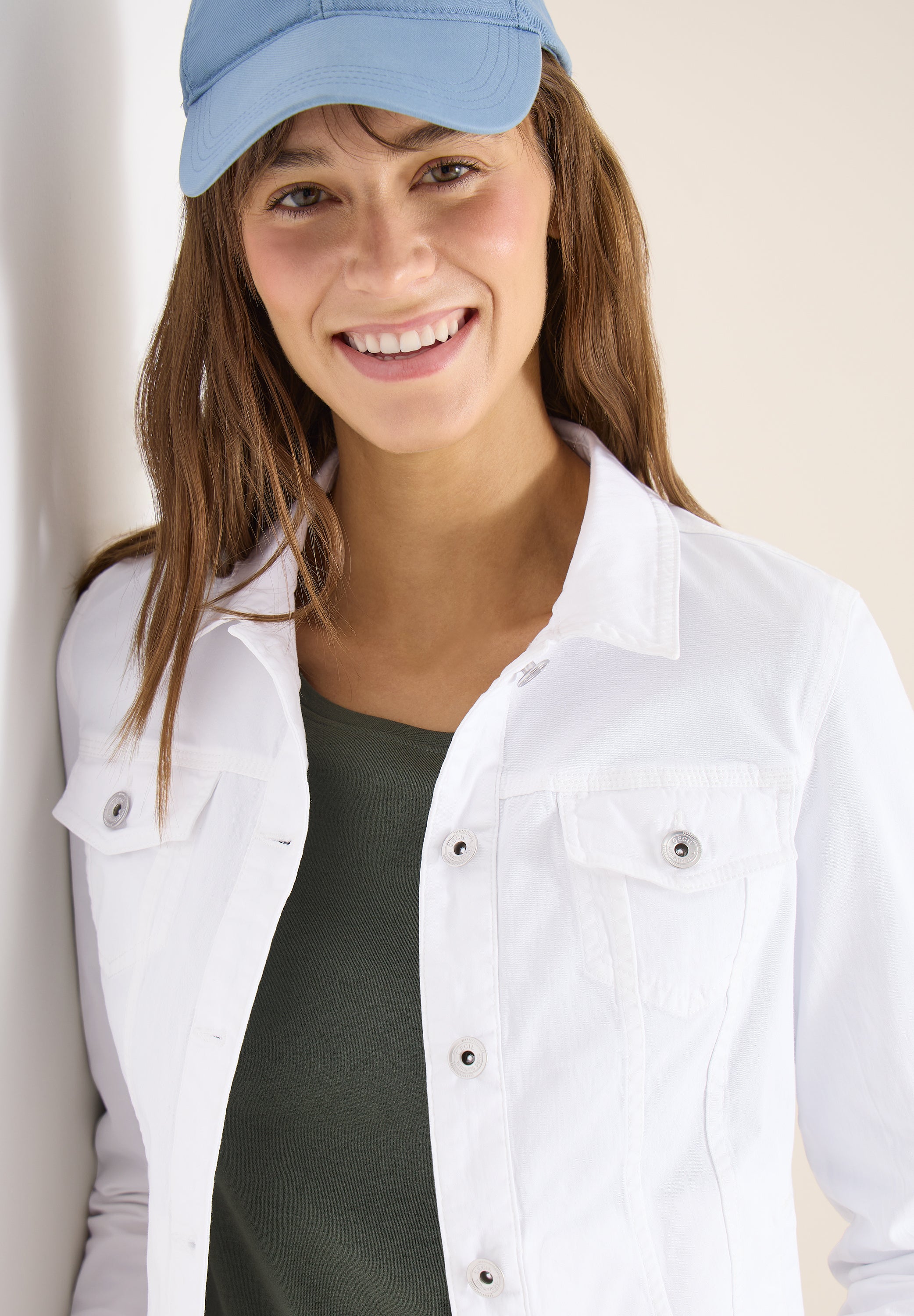 Cecil Damen Blazer White