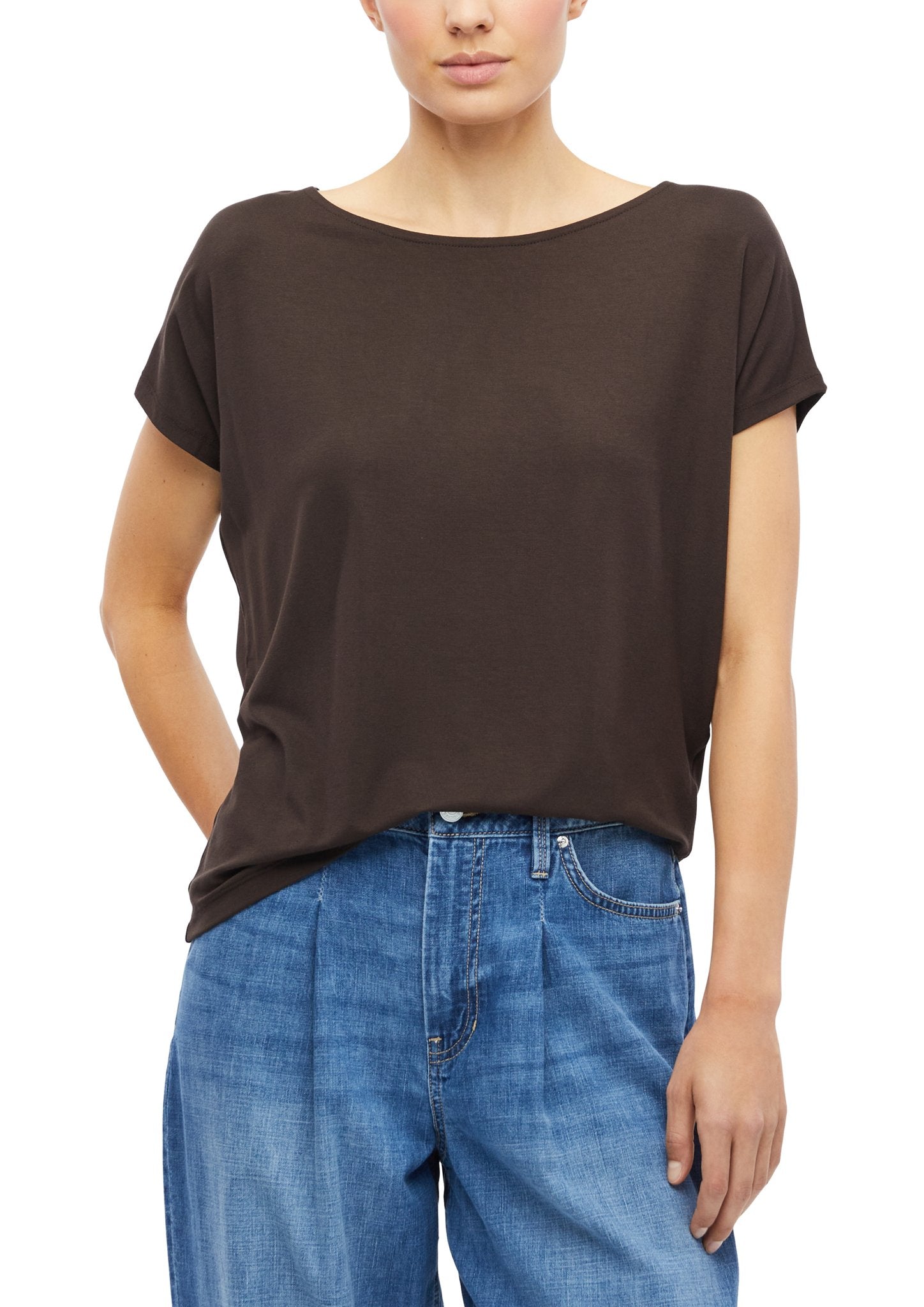S. Oliver red Damen T-Shirts  Brown