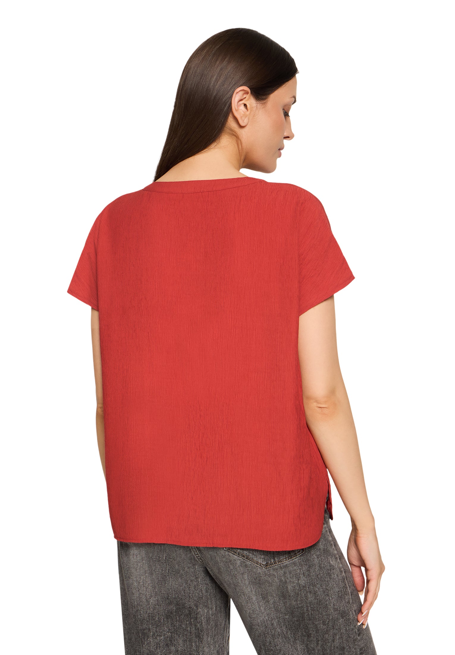 Betty & Co Damen Blusen kurz Rust Red