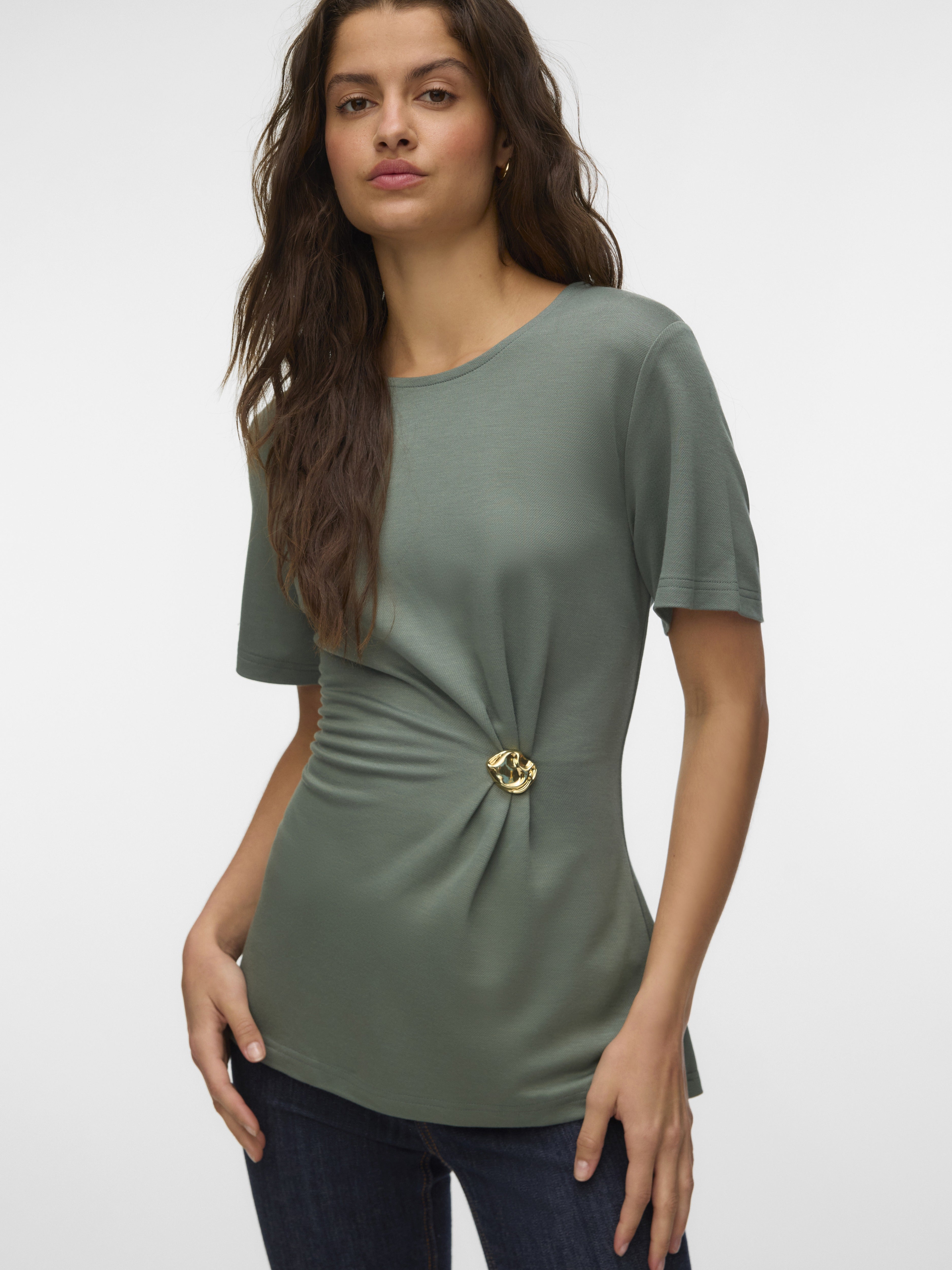 Vero Moda Damen T-Shirts Laurel Wreath